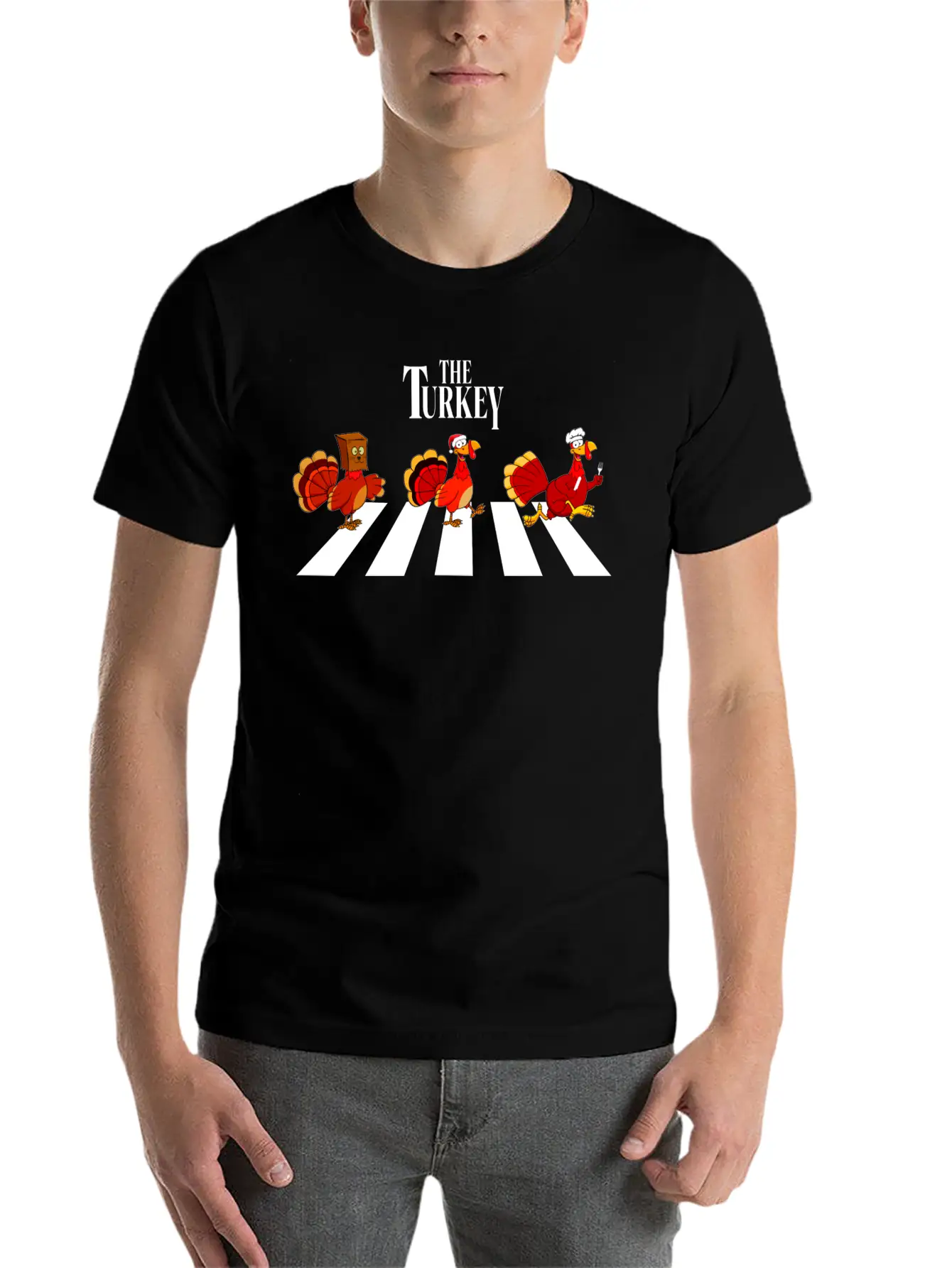 Thanksgiving Art Classic Fit Graphic Tee For Daily Comfort – Unisex Cotton Shirt