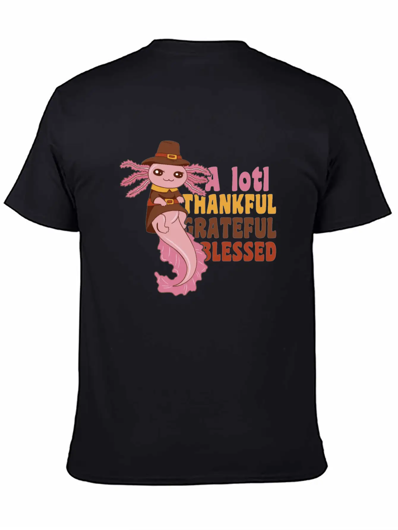 Thansgiving Pilgrim A Lotl Thankful Grateful Soft Cotton Short Sleeve Tee – Unisex Wardrobe Staple