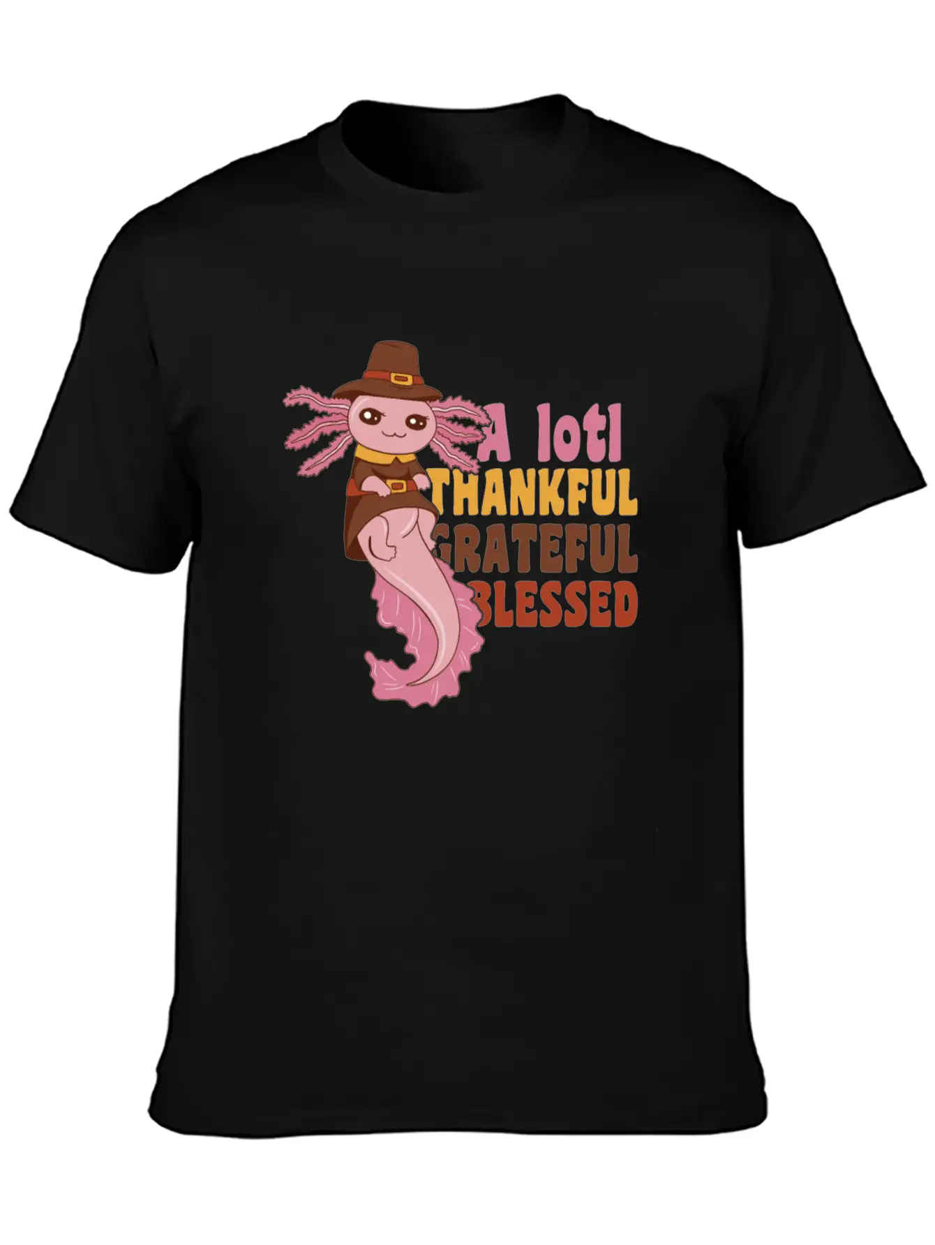 Thansgiving Pilgrim A Lotl Thankful Grateful Soft Cotton Short Sleeve Tee – Unisex Wardrobe Staple