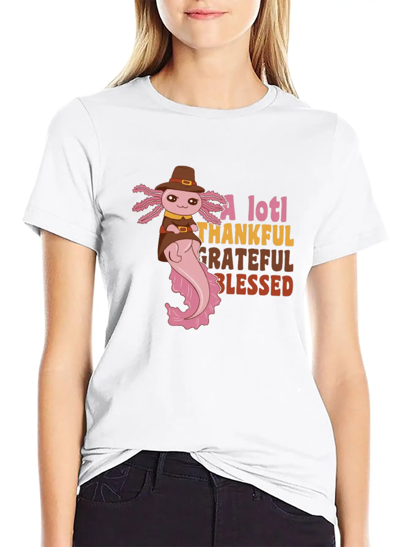 Thansgiving Pilgrim A Lotl Thankful Grateful Soft Cotton Short Sleeve Tee – Unisex Wardrobe Staple