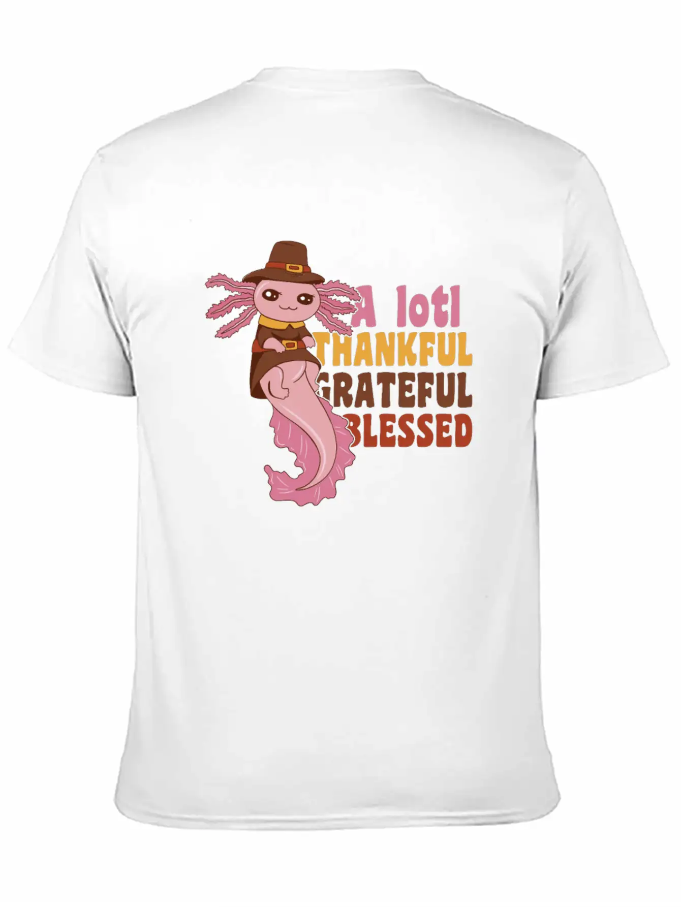 Thansgiving Pilgrim A Lotl Thankful Grateful Soft Cotton Short Sleeve Tee – Unisex Wardrobe Staple