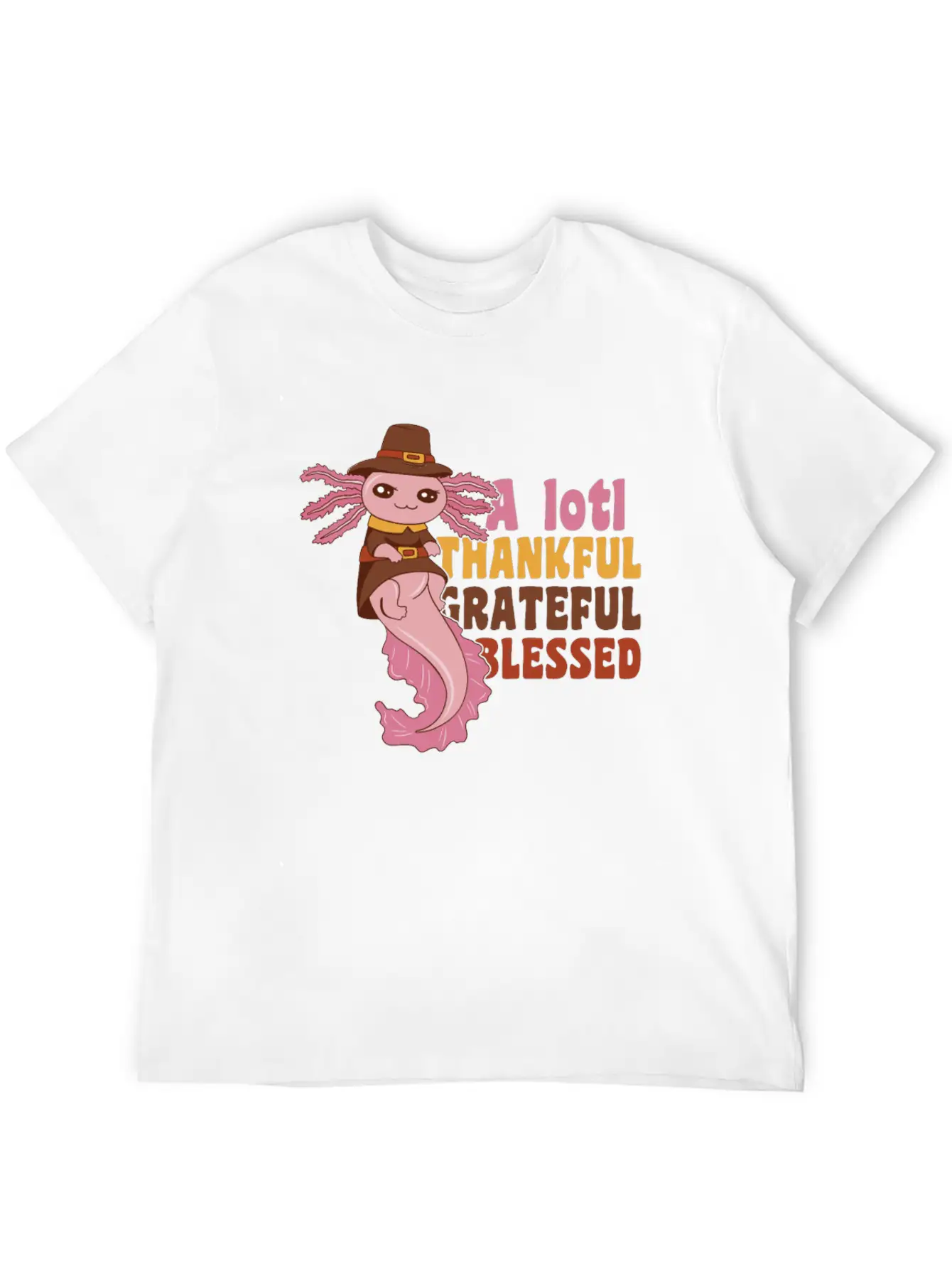 Thansgiving Pilgrim A Lotl Thankful Grateful Soft Cotton Short Sleeve Tee – Unisex Wardrobe Staple