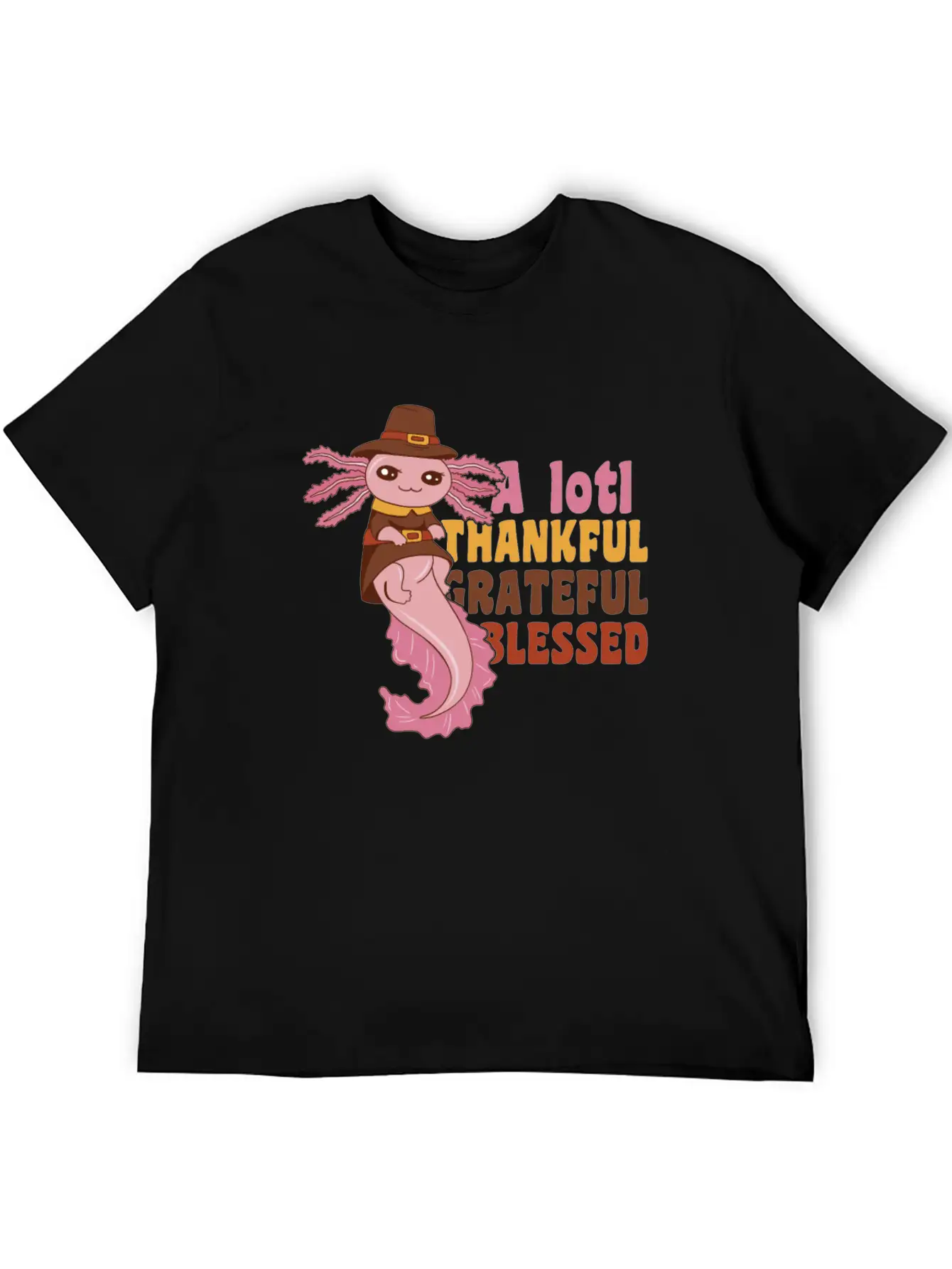 Thansgiving Pilgrim A Lotl Thankful Grateful Soft Cotton Short Sleeve Tee – Unisex Wardrobe Staple