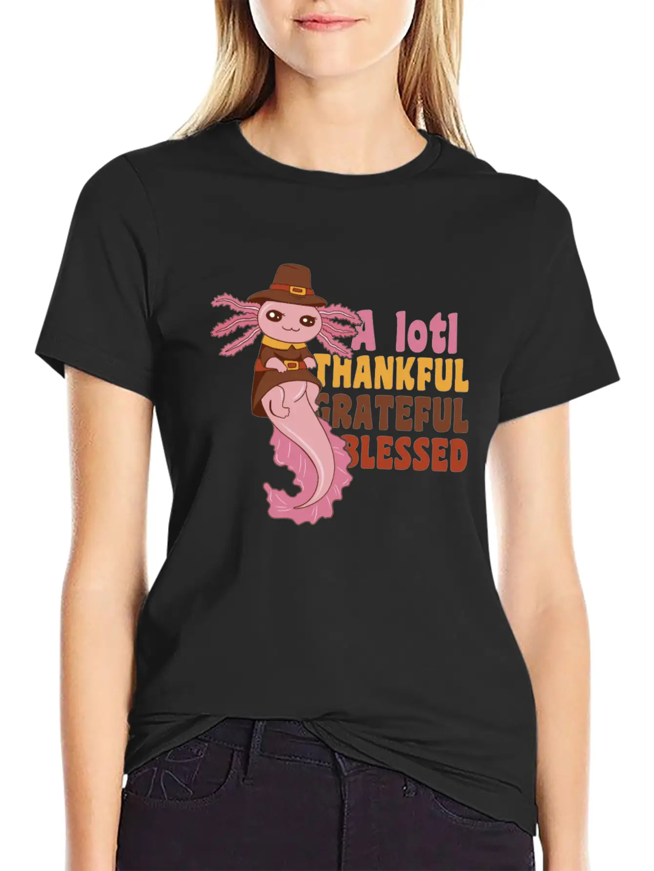 Thansgiving Pilgrim A Lotl Thankful Grateful Soft Cotton Short Sleeve Tee – Unisex Wardrobe Staple