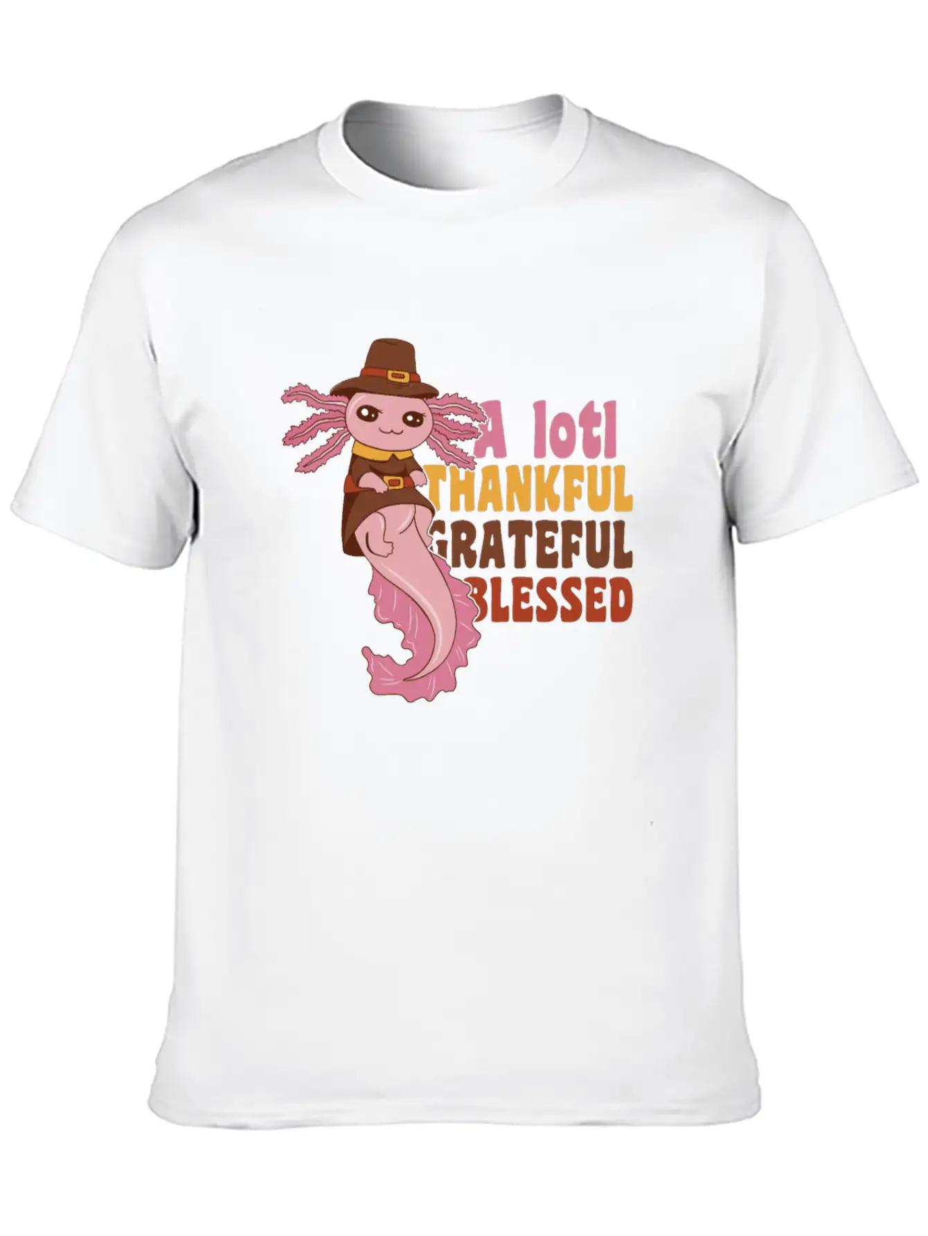 Thansgiving Pilgrim A Lotl Thankful Grateful Soft Cotton Short Sleeve Tee – Unisex Wardrobe Staple