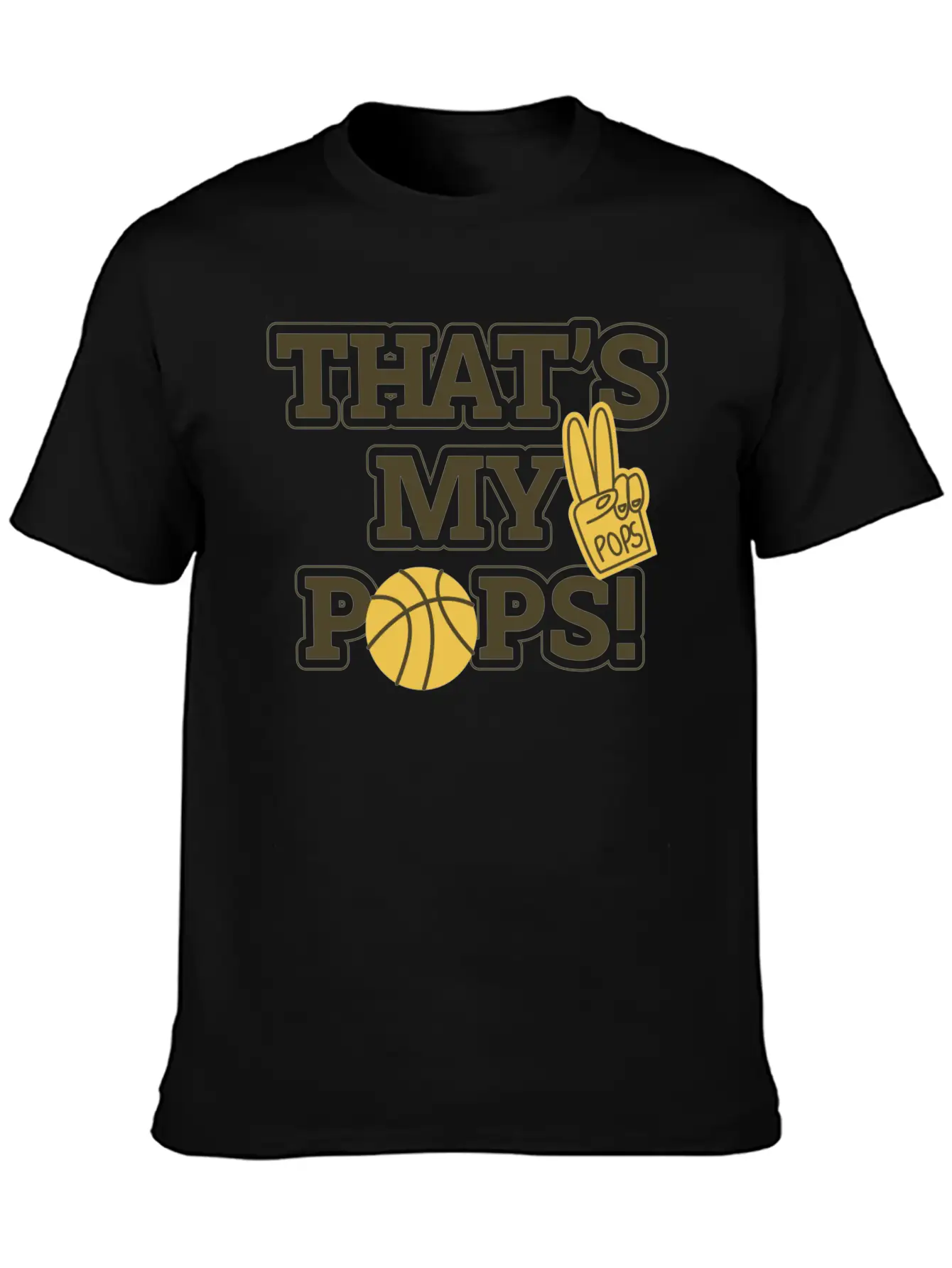That���s My Pops Modern Fit Casual T-Shirt ��� Clean And Versatile Design