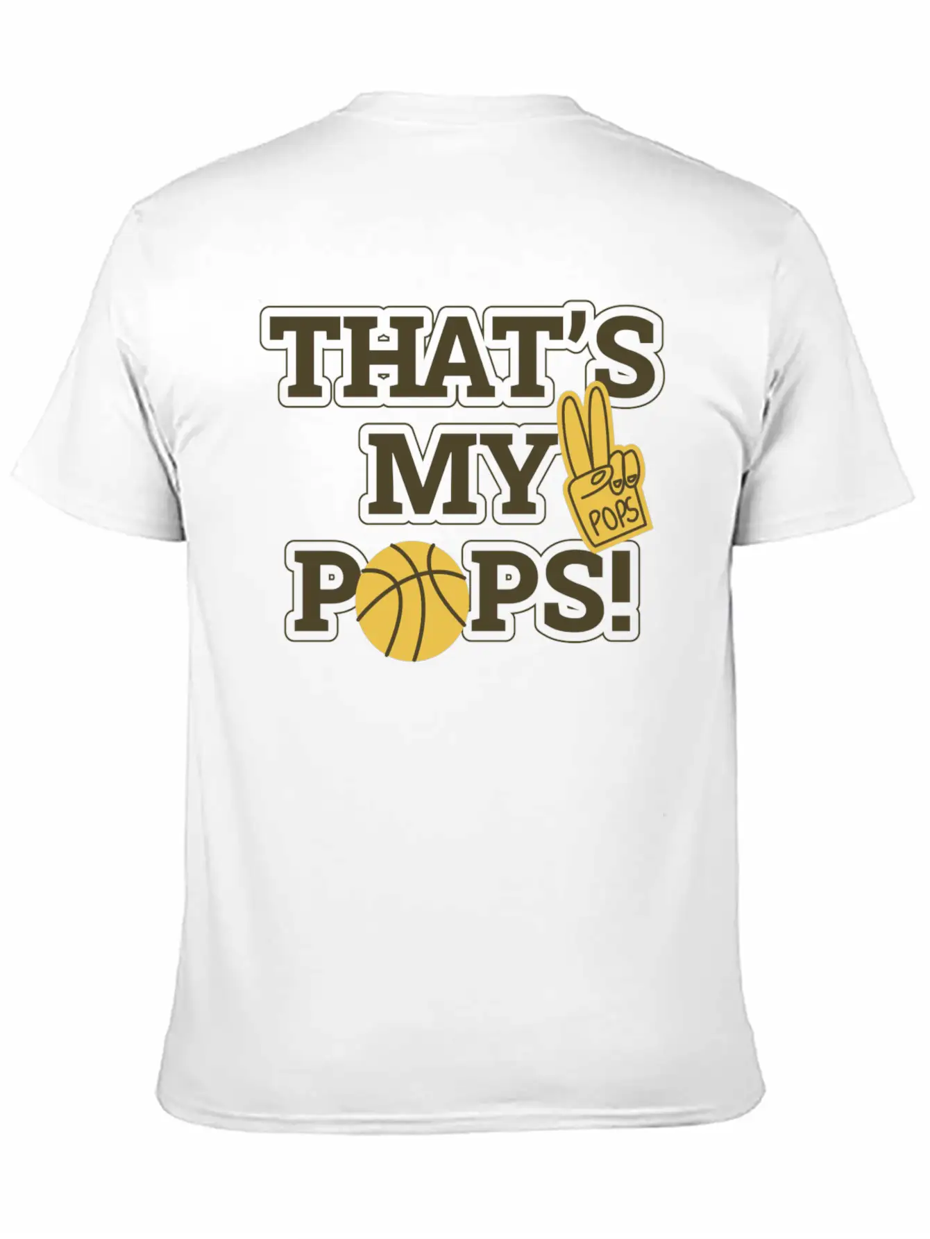 That���s My Pops Modern Fit Casual T-Shirt ��� Clean And Versatile Design
