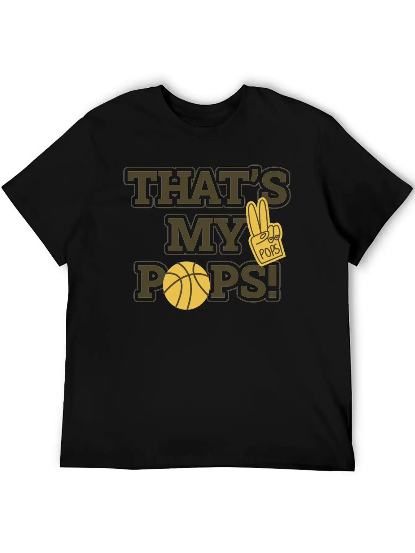 That���s My Pops Modern Fit Casual T-Shirt ��� Clean And Versatile Design