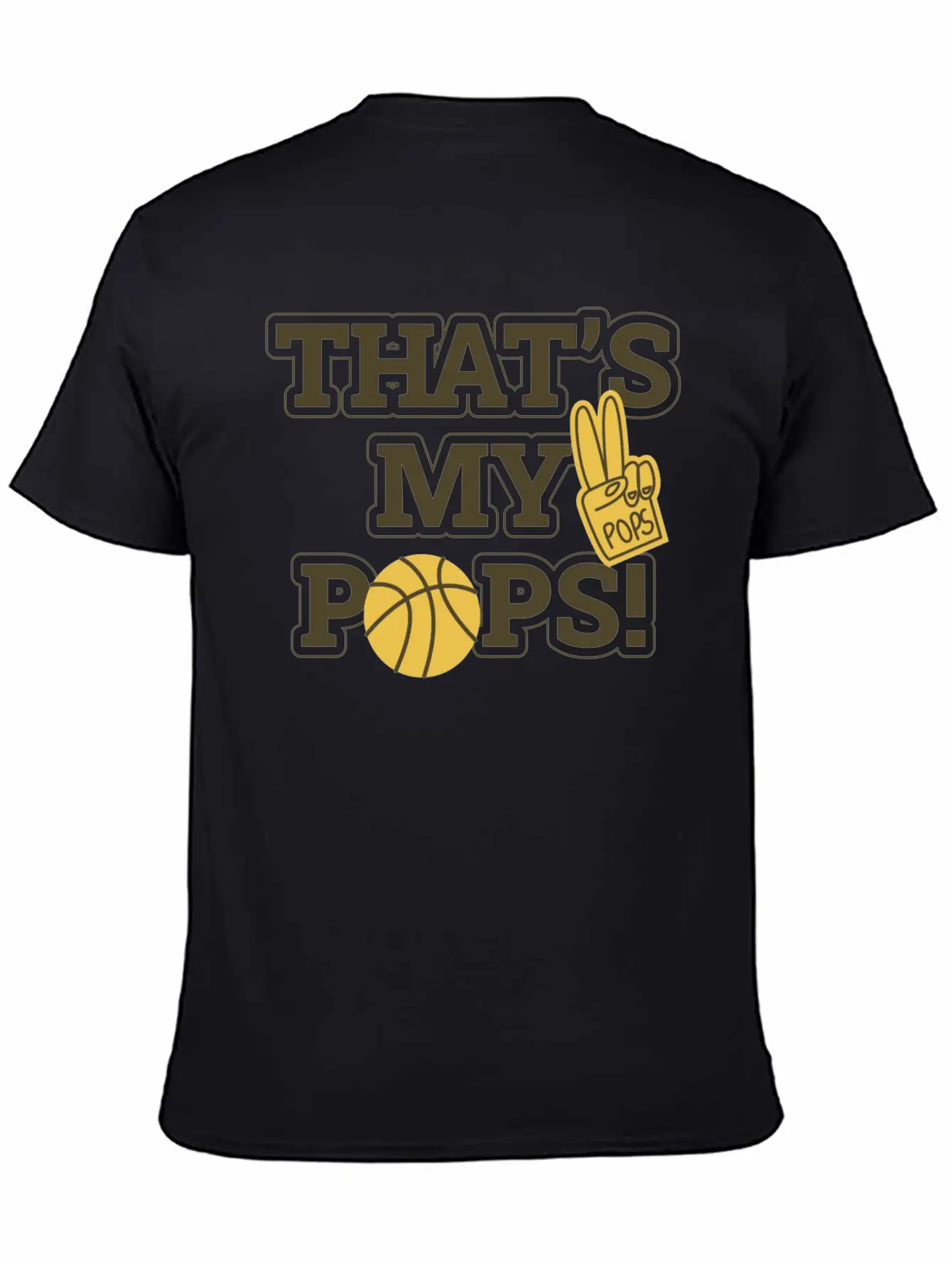 That���s My Pops Modern Fit Casual T-Shirt ��� Clean And Versatile Design