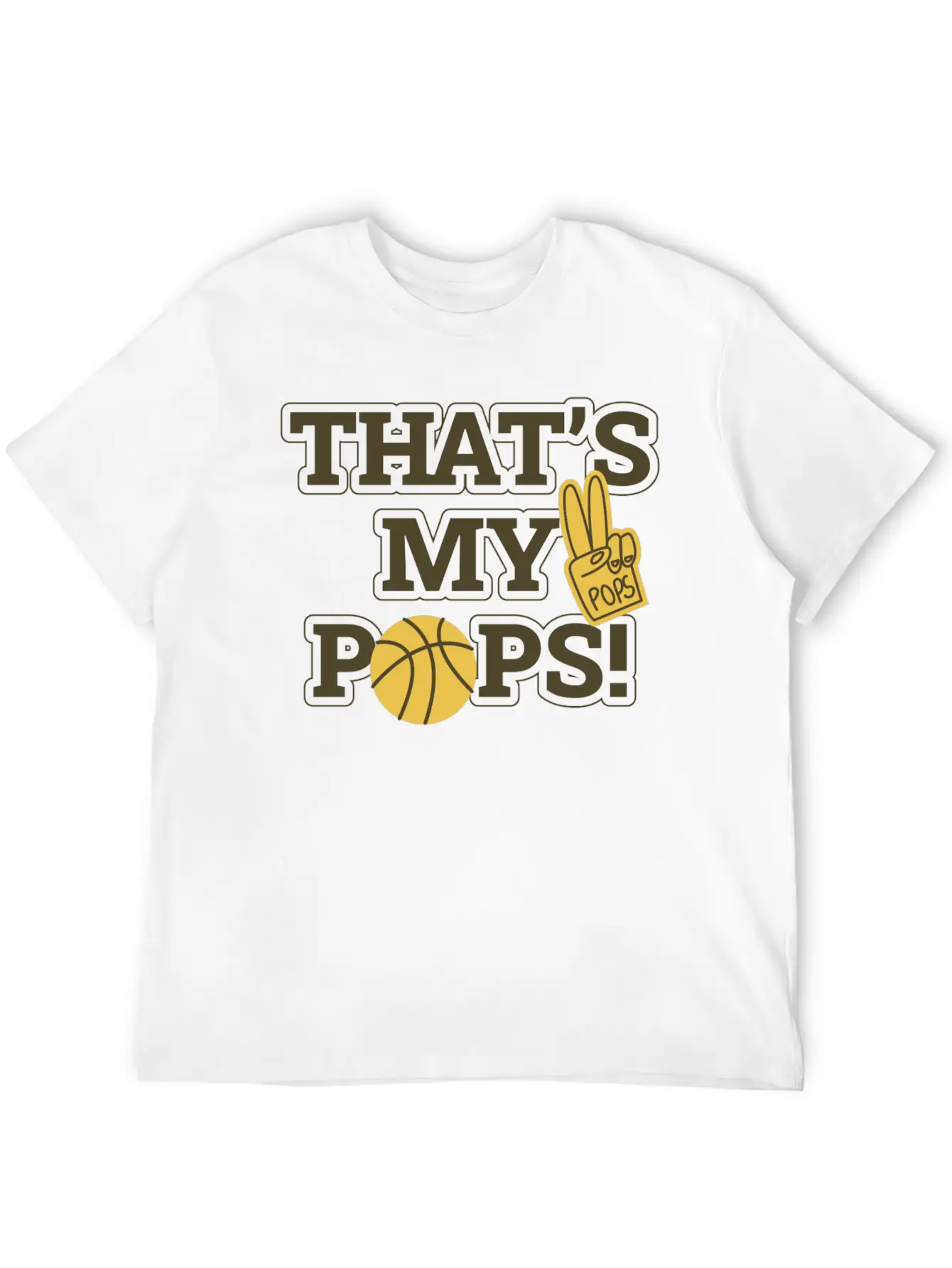 That���s My Pops Modern Fit Casual T-Shirt ��� Clean And Versatile Design