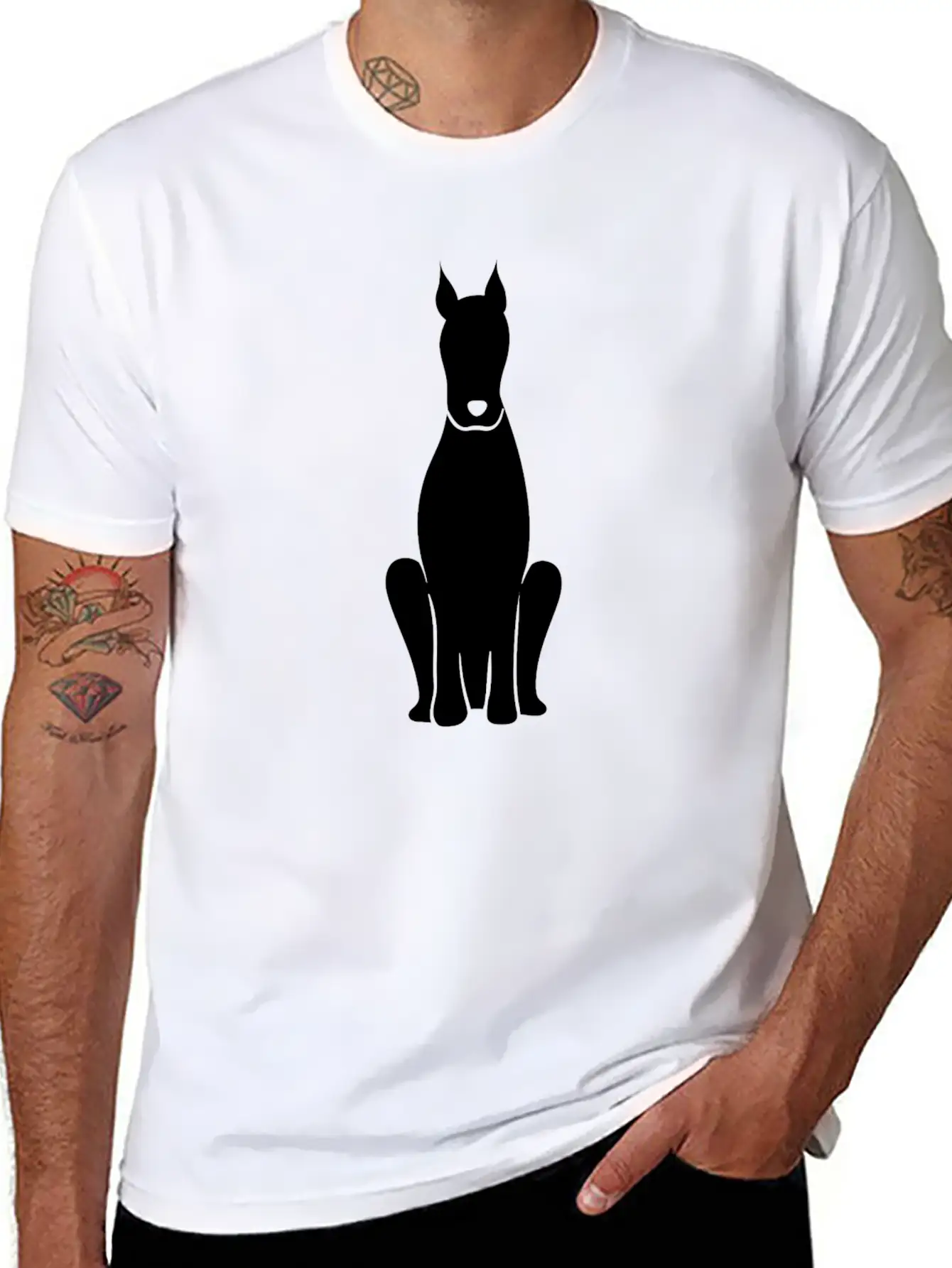 The Alpha Dog Unisex Casual T-Shirt – Clean Design For Daily Comfort
