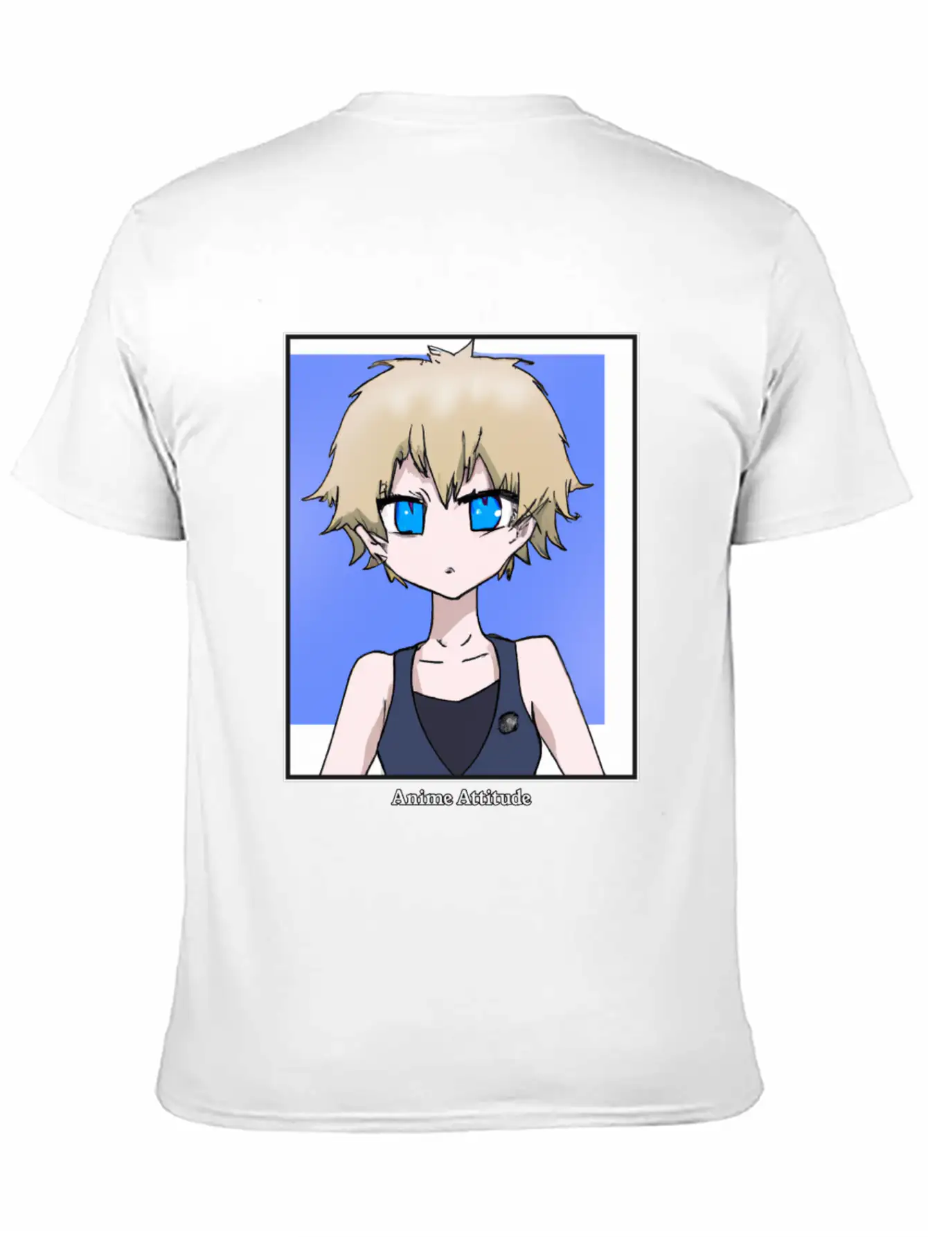 The Anime Attitude Girl Unisex Casual T-Shirt ��� Clean Design For Daily Comfort
