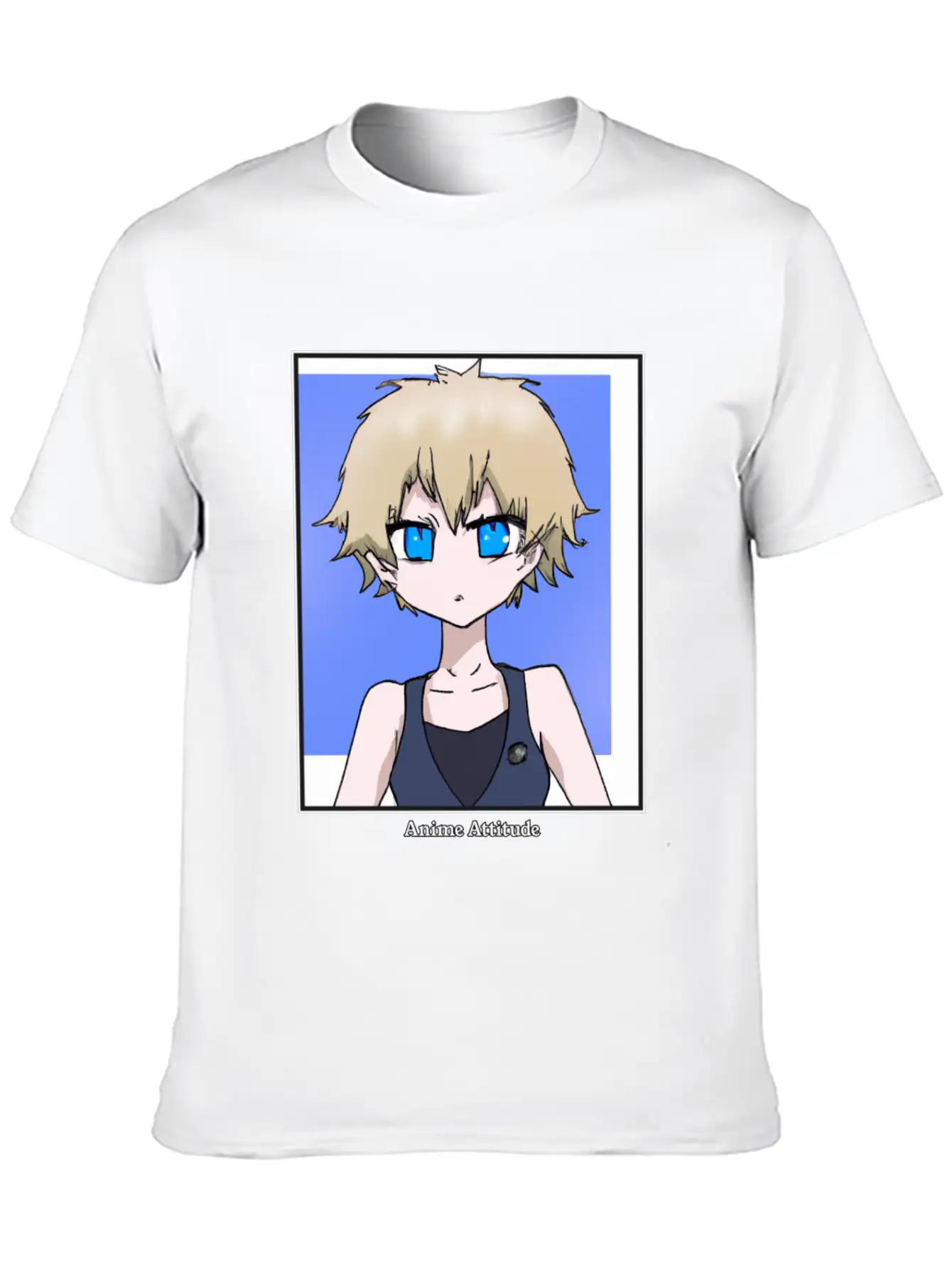 The Anime Attitude Girl Unisex Casual T-Shirt ��� Clean Design For Daily Comfort