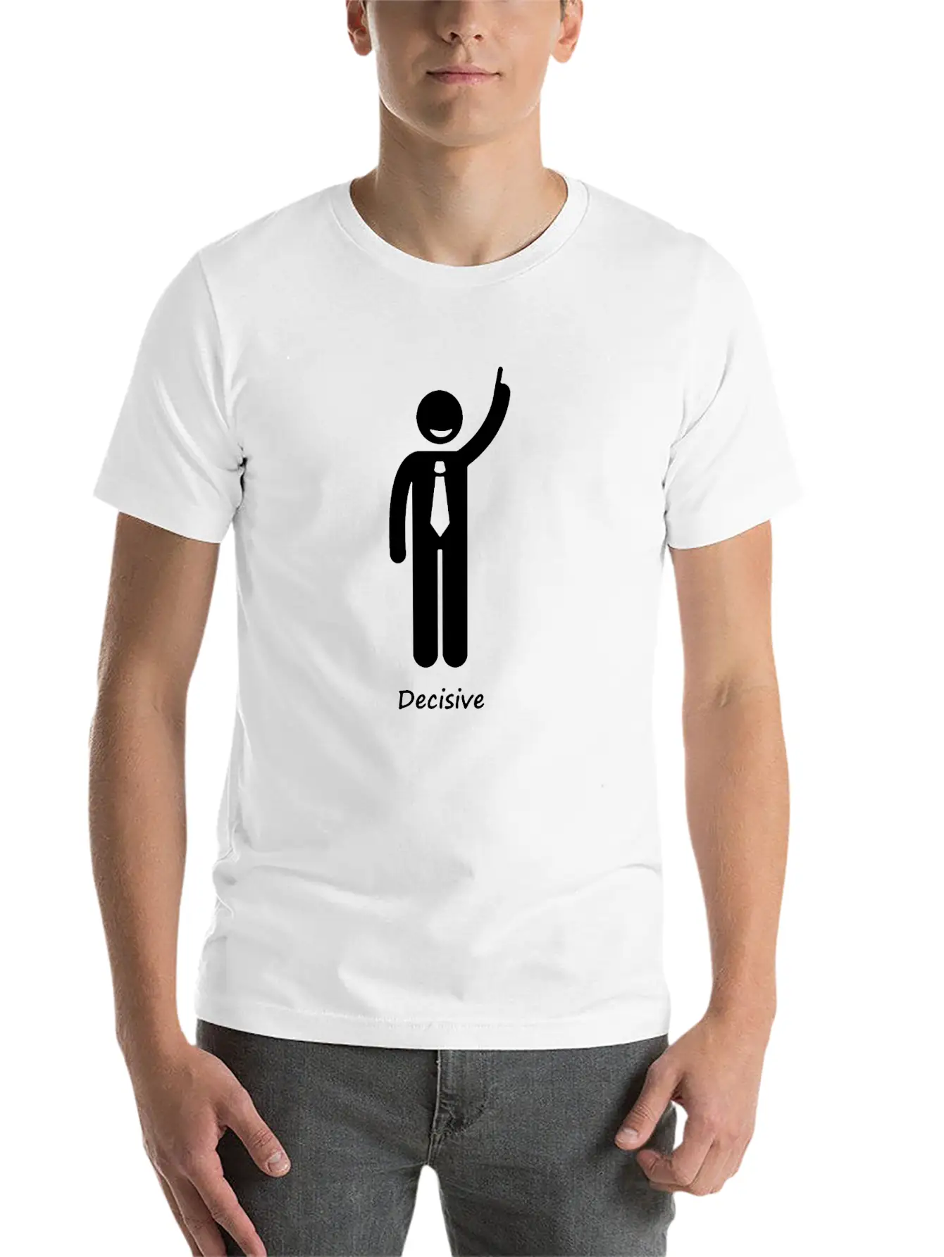 The Attitude Of A Decisive Entrepreneur Stylish Everyday T-Shirt – Unisex Basic Cotton Tee