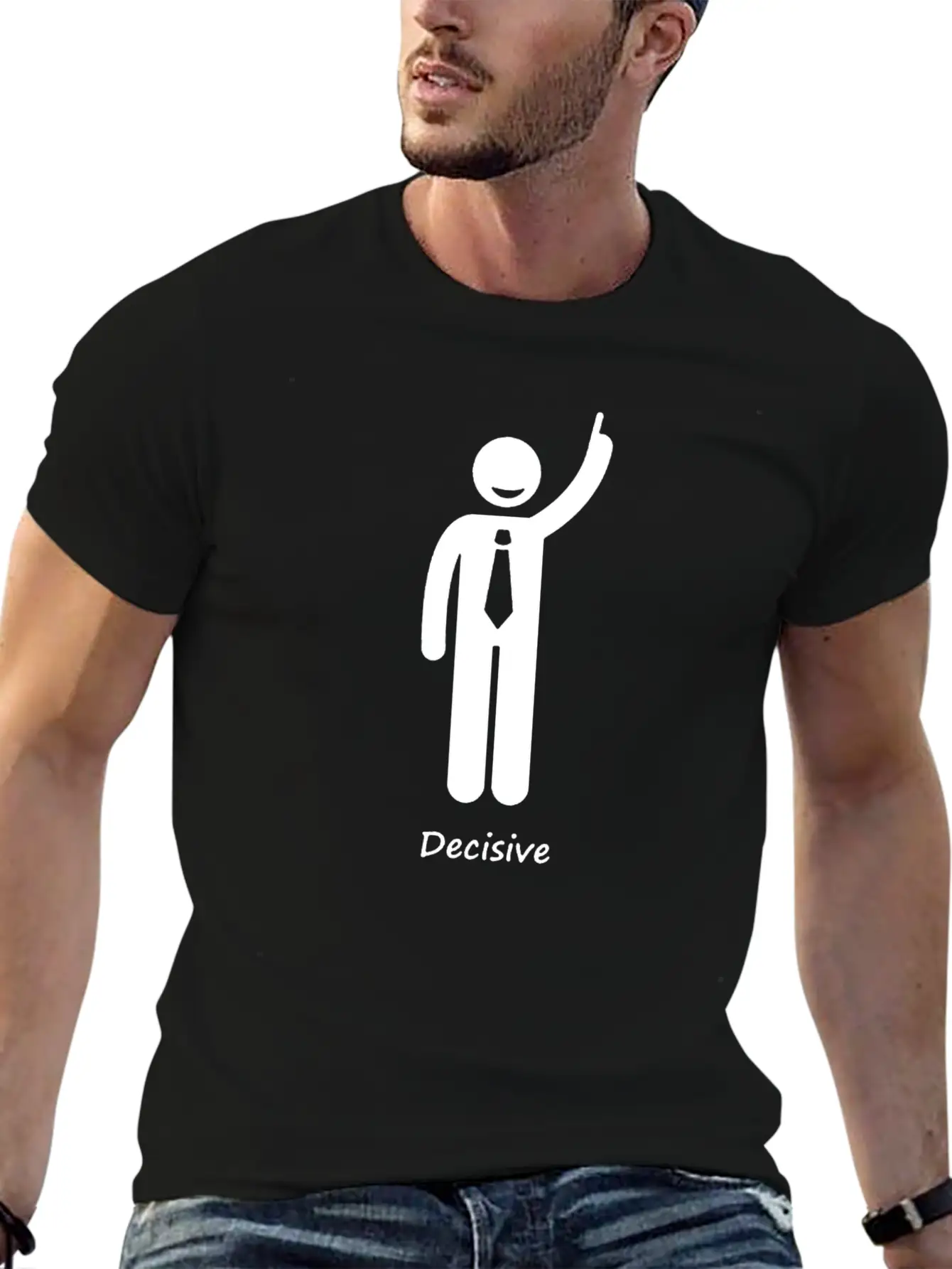 The Attitude Of A Decisive Entrepreneur Stylish Everyday T-Shirt – Unisex Basic Cotton Tee