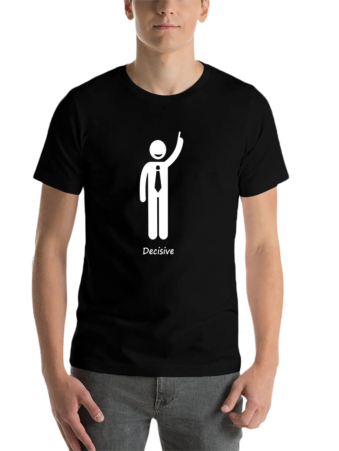 The Attitude Of A Decisive Entrepreneur Stylish Everyday T-Shirt – Unisex Basic Cotton Tee