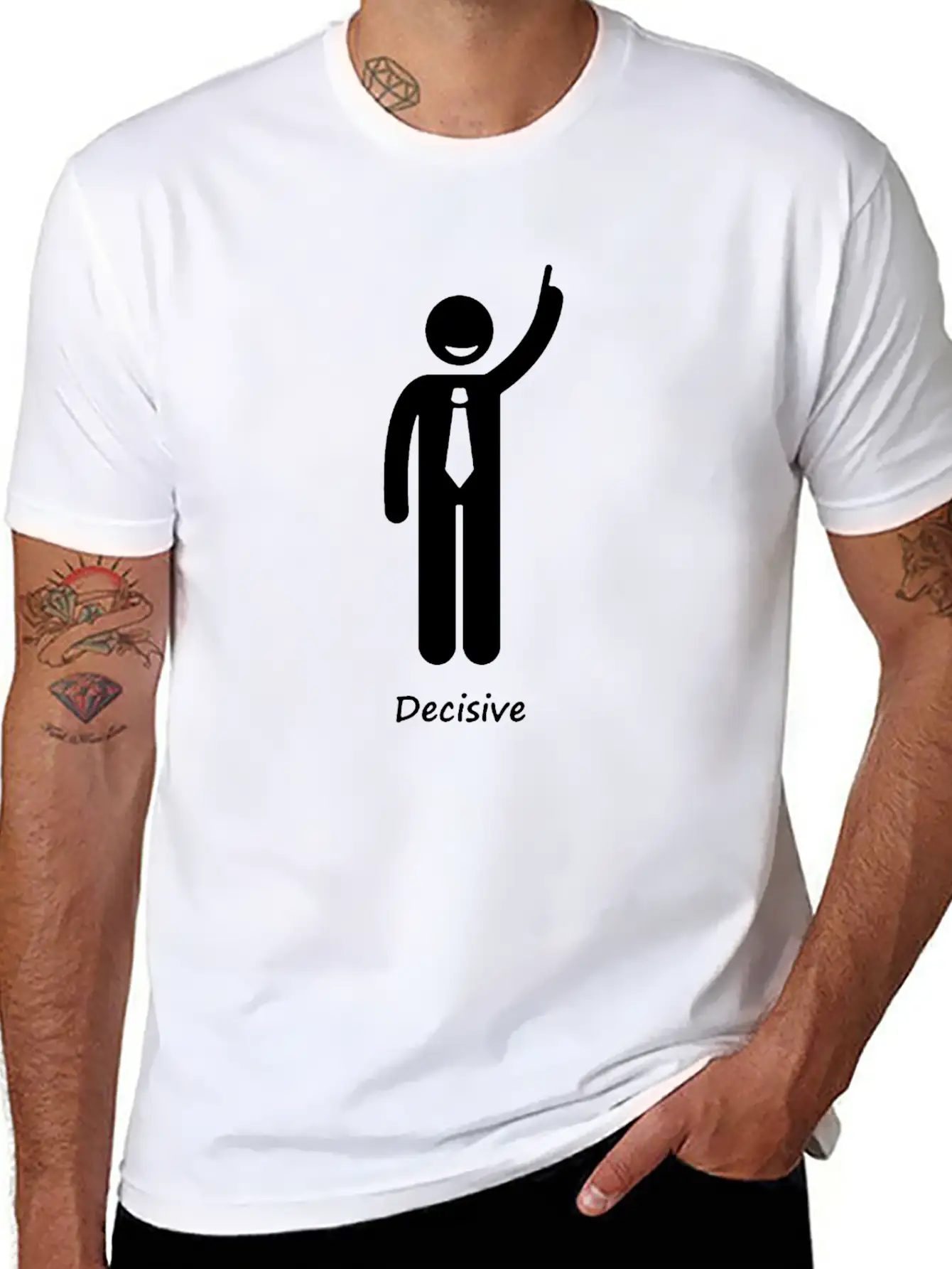The Attitude Of A Decisive Entrepreneur Stylish Everyday T-Shirt – Unisex Basic Cotton Tee