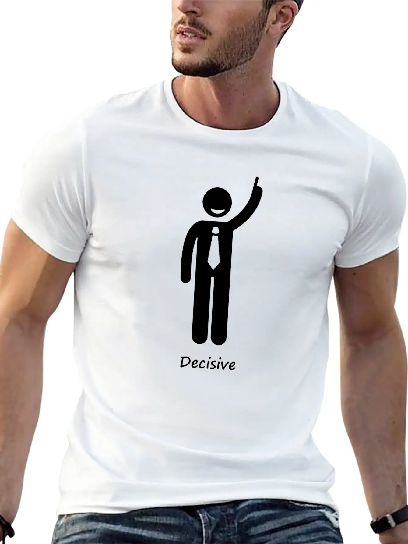 The Attitude Of A Decisive Entrepreneur Stylish Everyday T-Shirt – Unisex Basic Cotton Tee