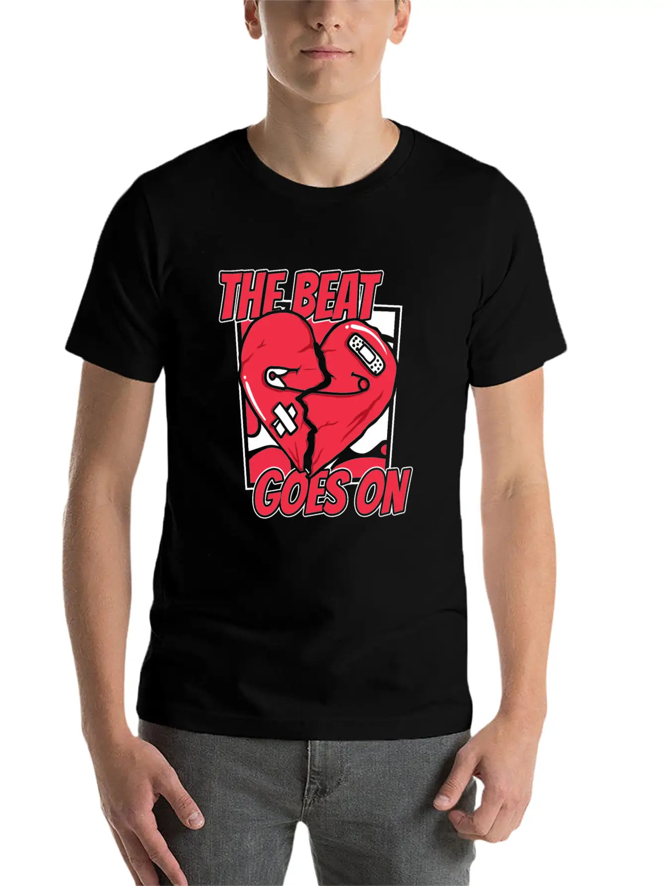 The Beat Goes On Pacemakers Catheter Open Heart Classic Fit Graphic Tee For Daily Comfort – Unisex Cotton Shirt