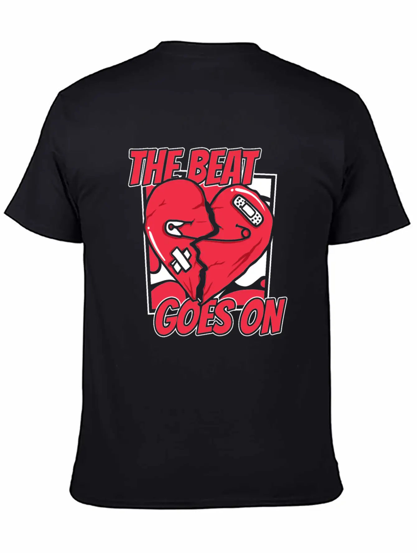 The Beat Goes On Pacemakers Catheter Open Heart Classic Fit Graphic Tee For Daily Comfort – Unisex Cotton Shirt