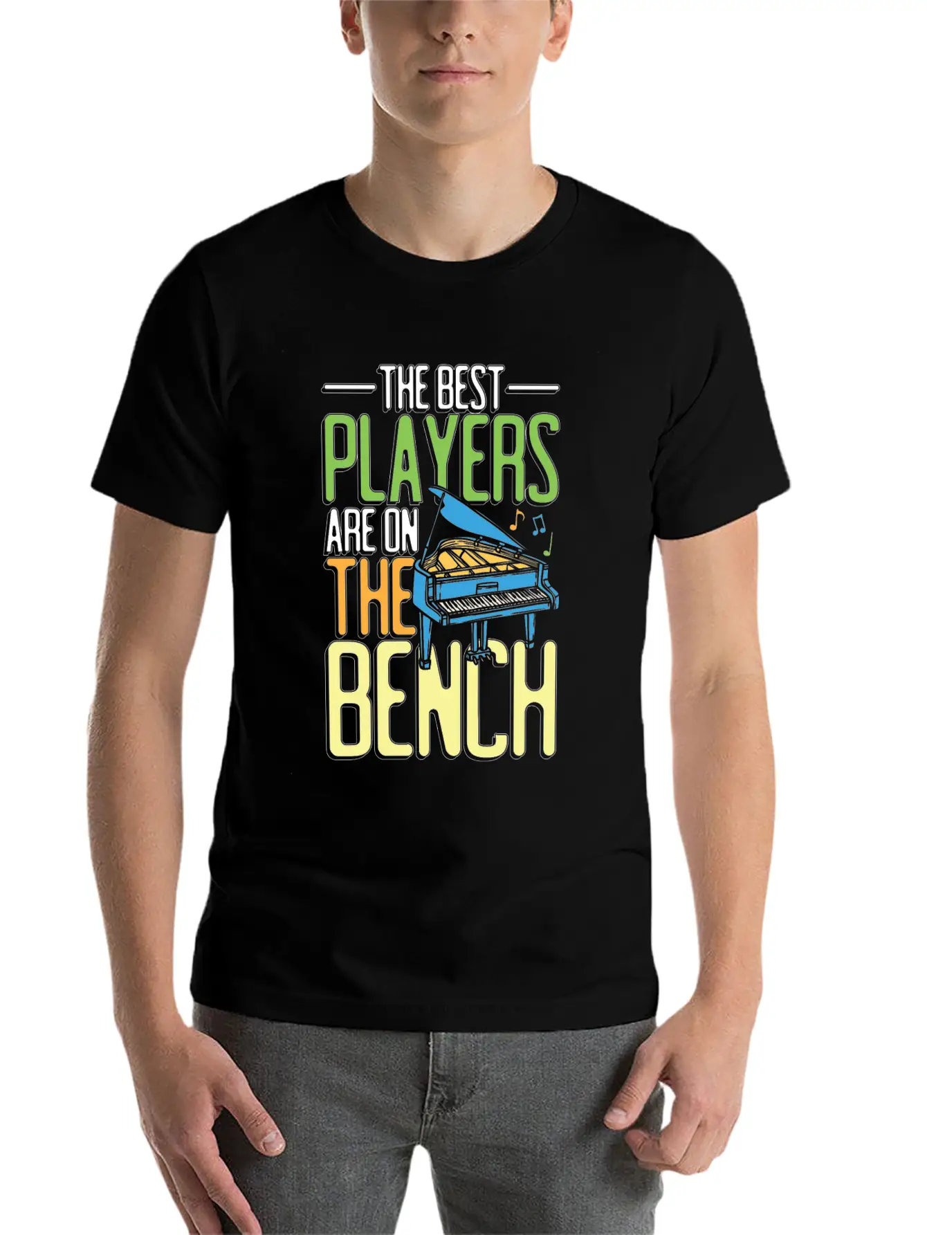 The Best Players Are On The Bench Soft Cotton Short Sleeve Tee – Unisex Wardrobe Staple