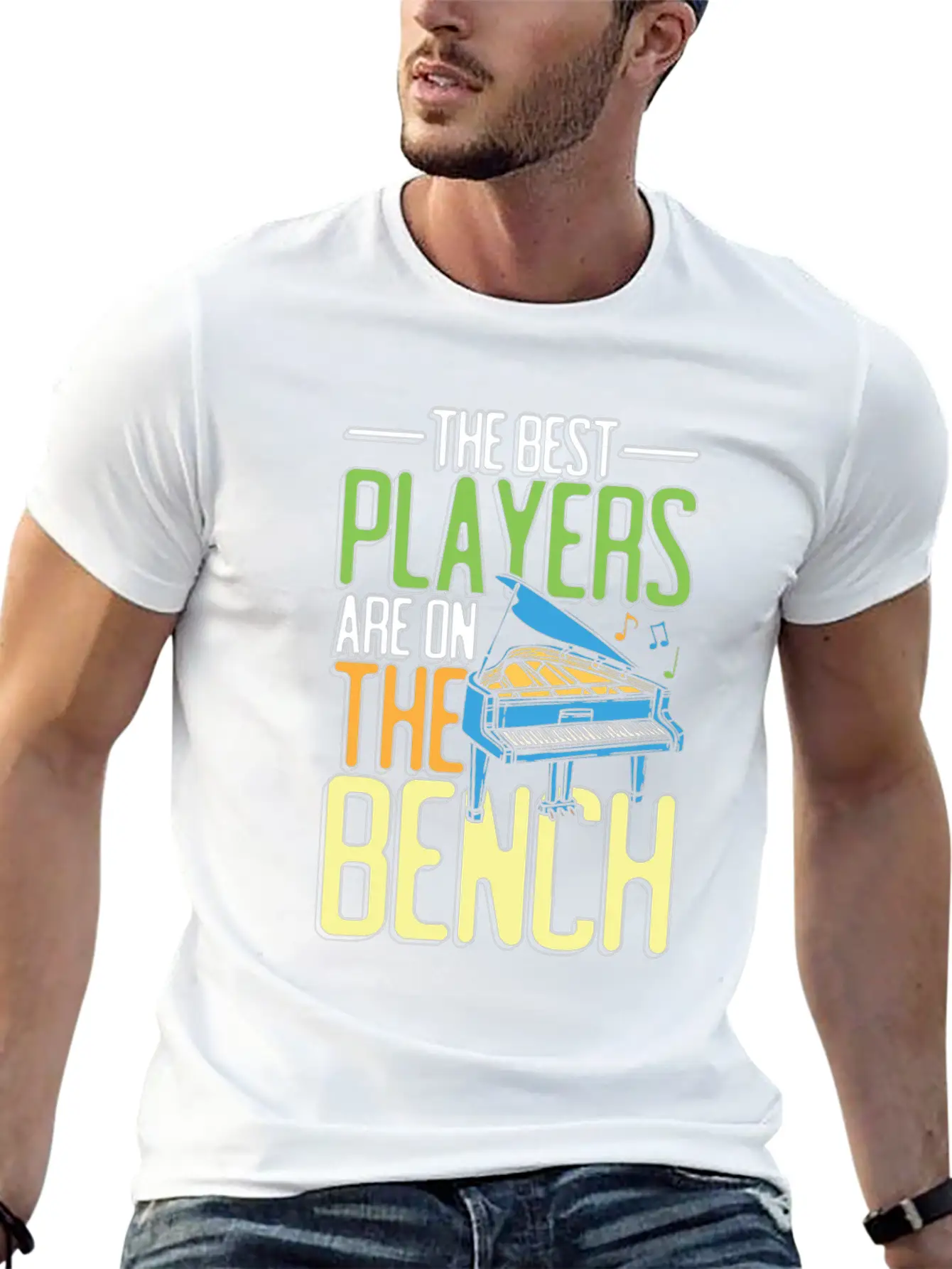 The Best Players Are On The Bench Soft Cotton Short Sleeve Tee – Unisex Wardrobe Staple