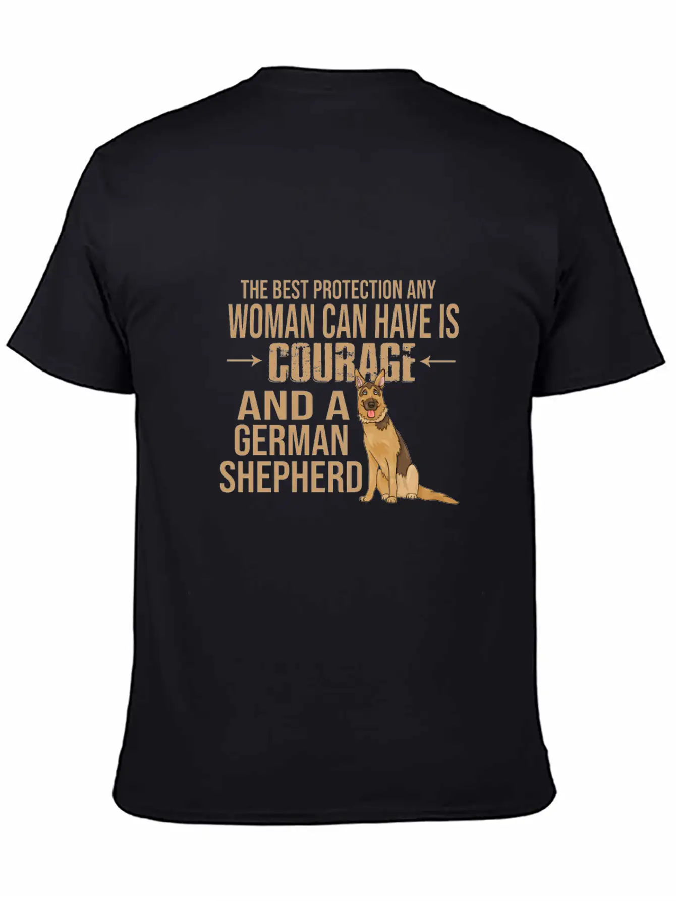 The Best Protection Any Woman Can Have Is Courage Unisex Casual T-Shirt – Clean Design For Daily Comfort