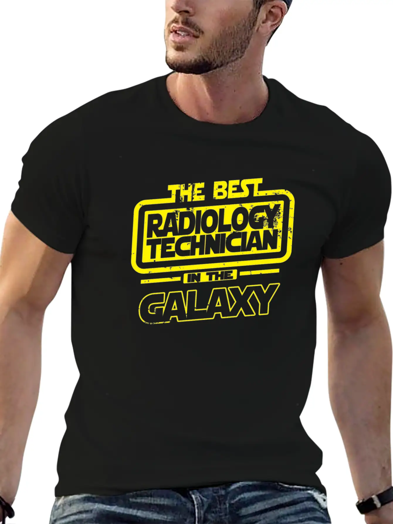 The Best Radiology Technician In The Galaxy Classic Fit Graphic Tee For Daily Comfort – Unisex Cotton Shirt