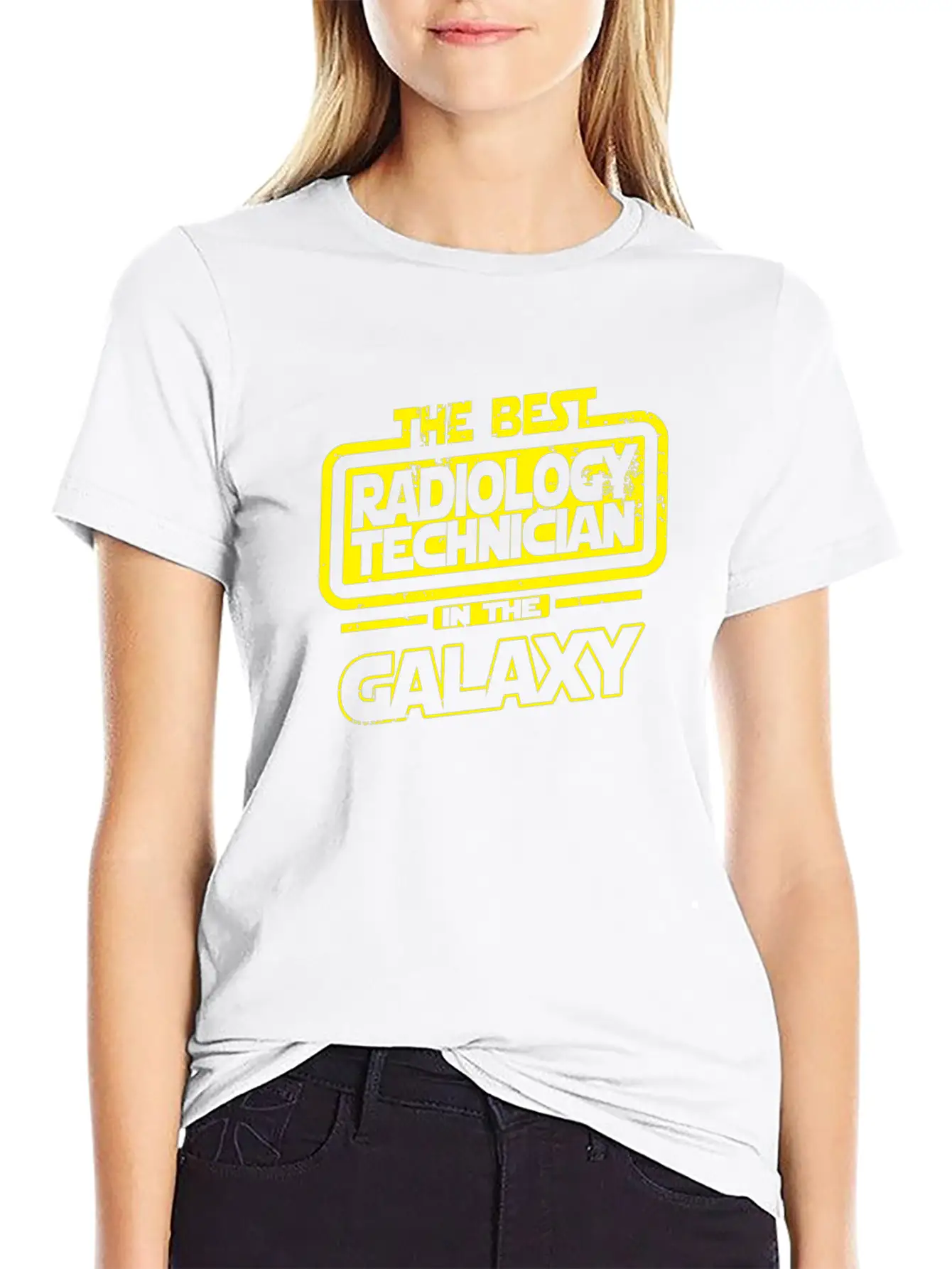 The Best Radiology Technician In The Galaxy Classic Fit Graphic Tee For Daily Comfort – Unisex Cotton Shirt
