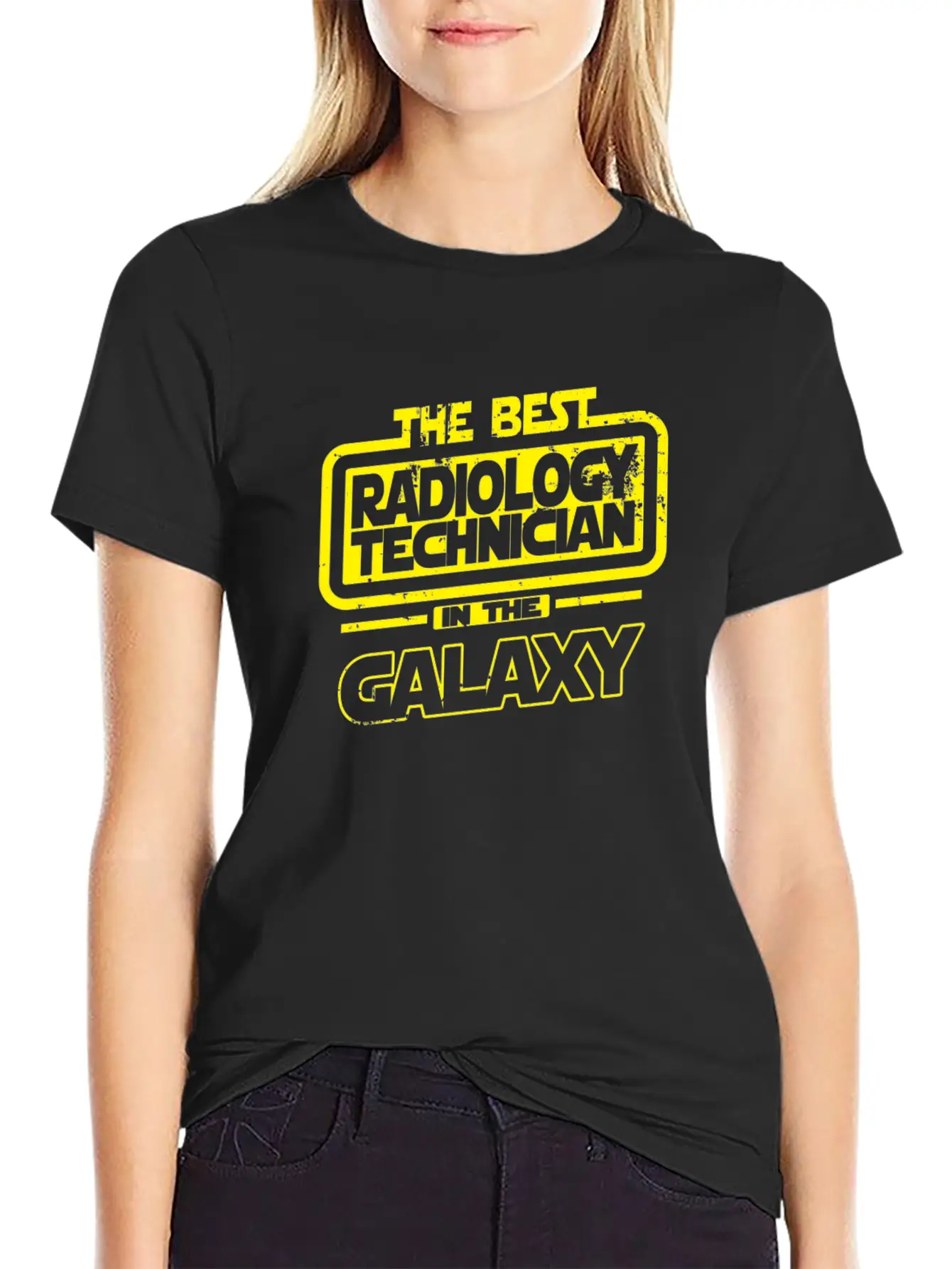 The Best Radiology Technician In The Galaxy Classic Fit Graphic Tee For Daily Comfort – Unisex Cotton Shirt