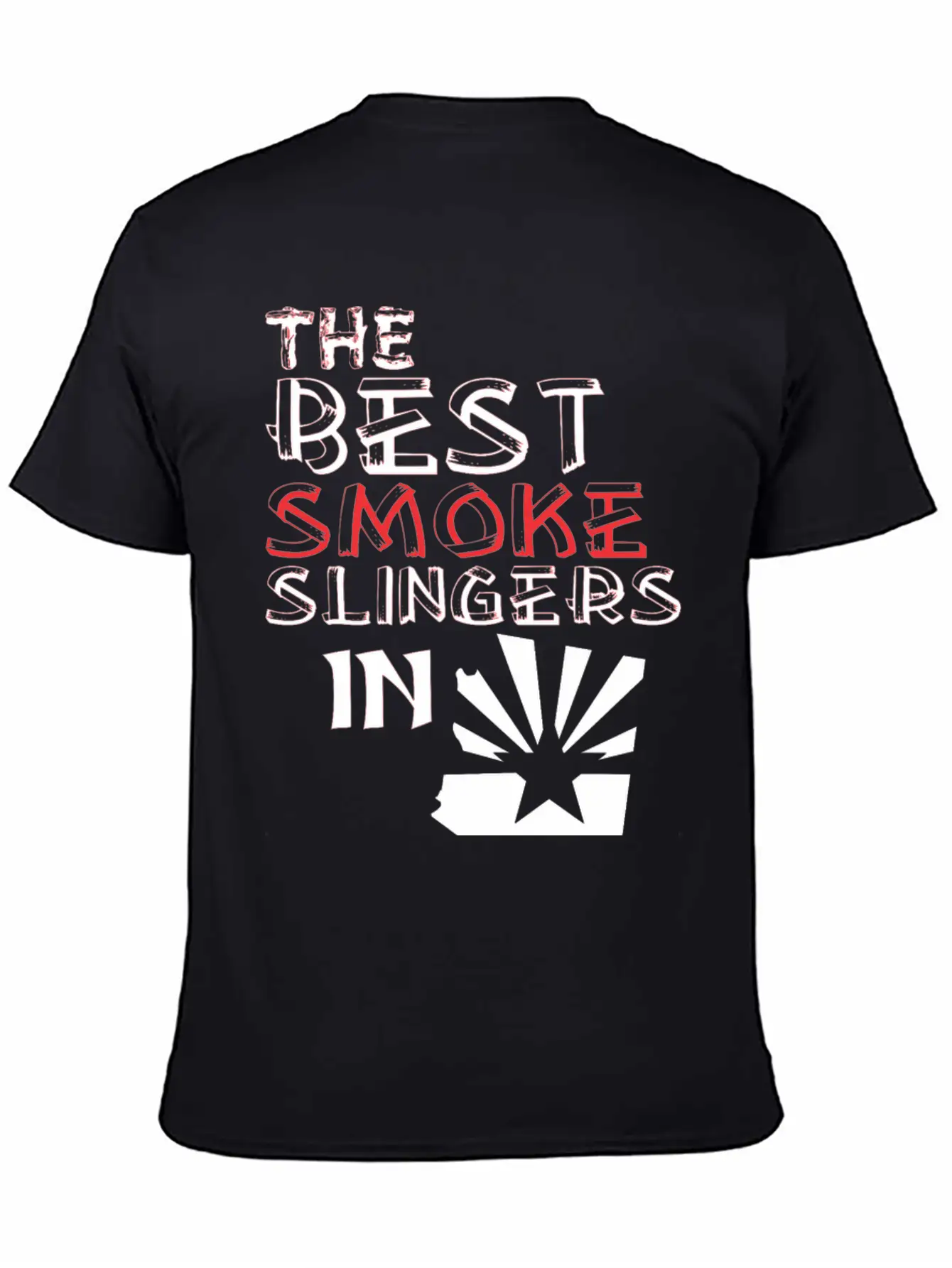The Best Smoke Slingers In Arizona Barbecue Lightweight Cotton T-Shirt – Daily Comfort Graphic Shirt