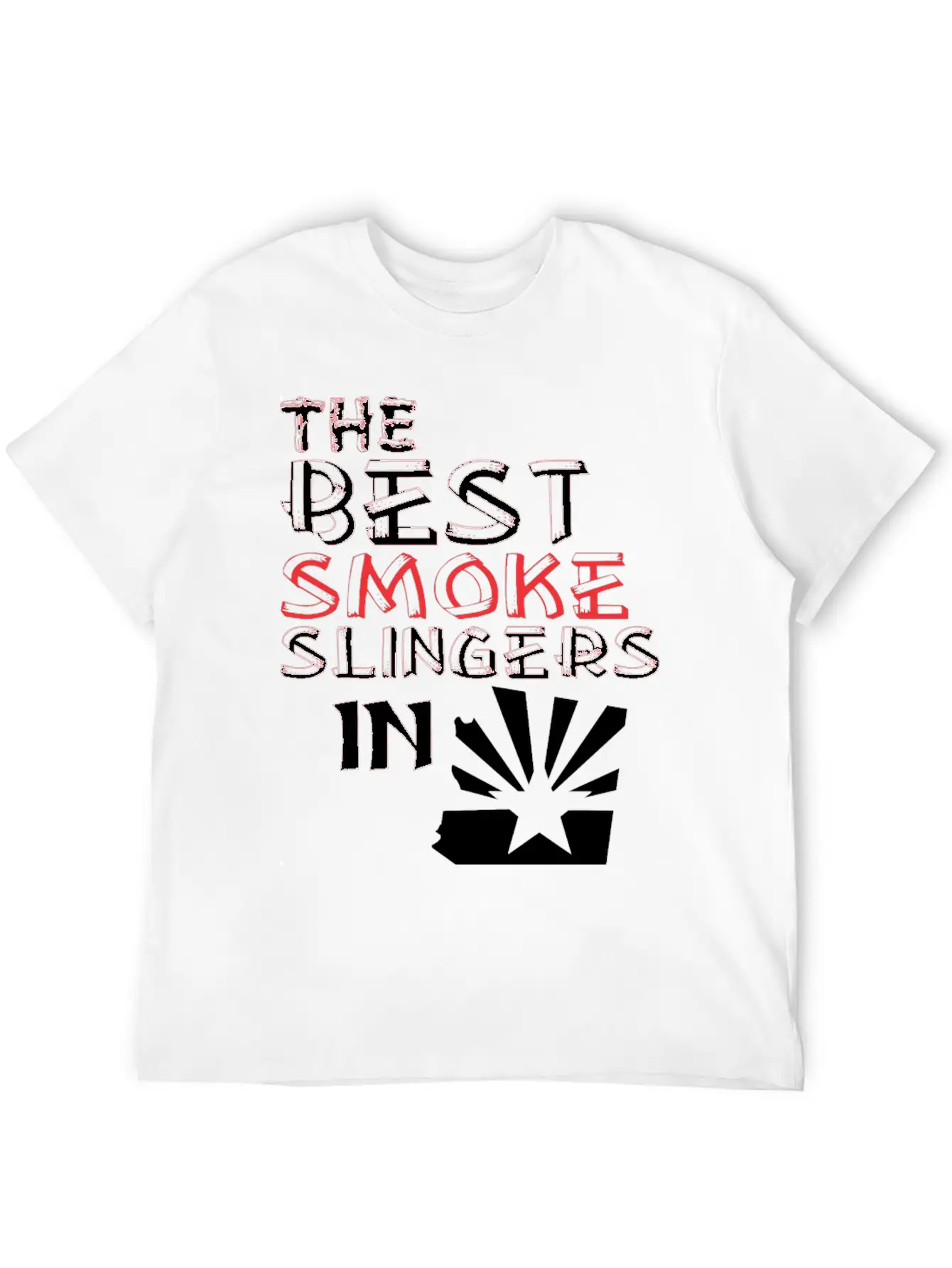 The Best Smoke Slingers In Arizona Barbecue Lightweight Cotton T-Shirt – Daily Comfort Graphic Shirt