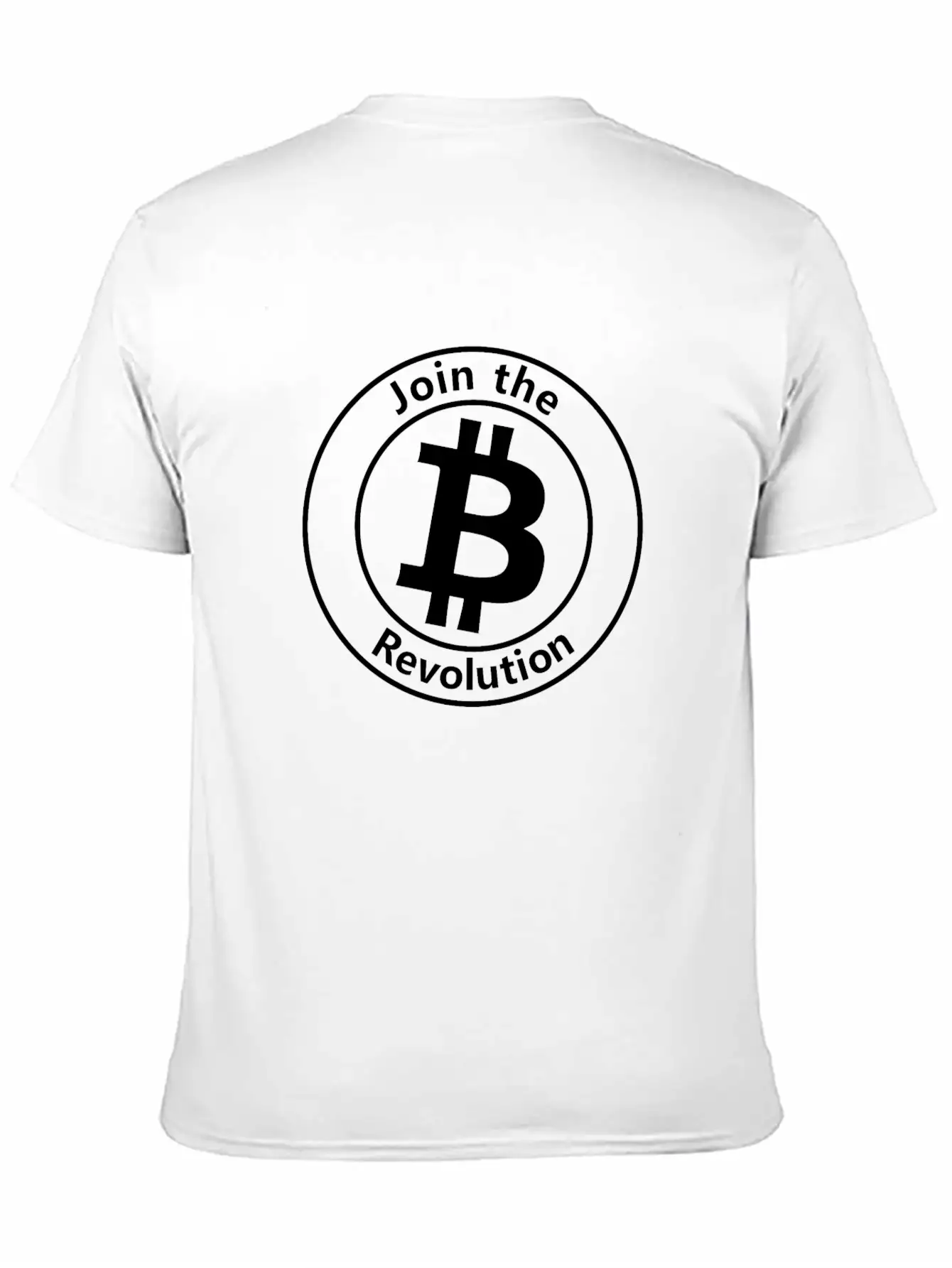The Bitcoin Revolution Classic Fit Graphic Tee For Daily Comfort – Unisex Cotton Shirt