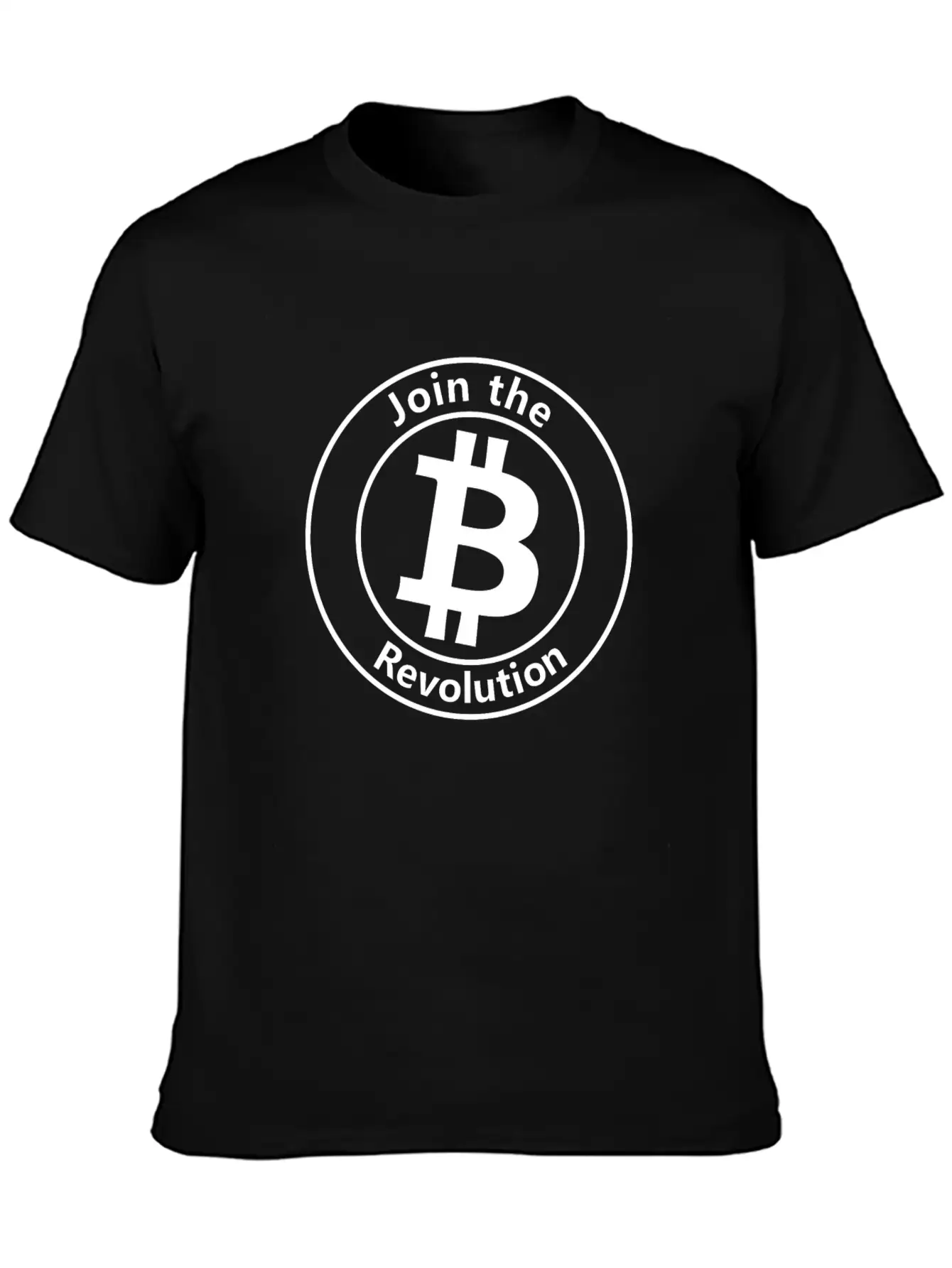 The Bitcoin Revolution Classic Fit Graphic Tee For Daily Comfort – Unisex Cotton Shirt