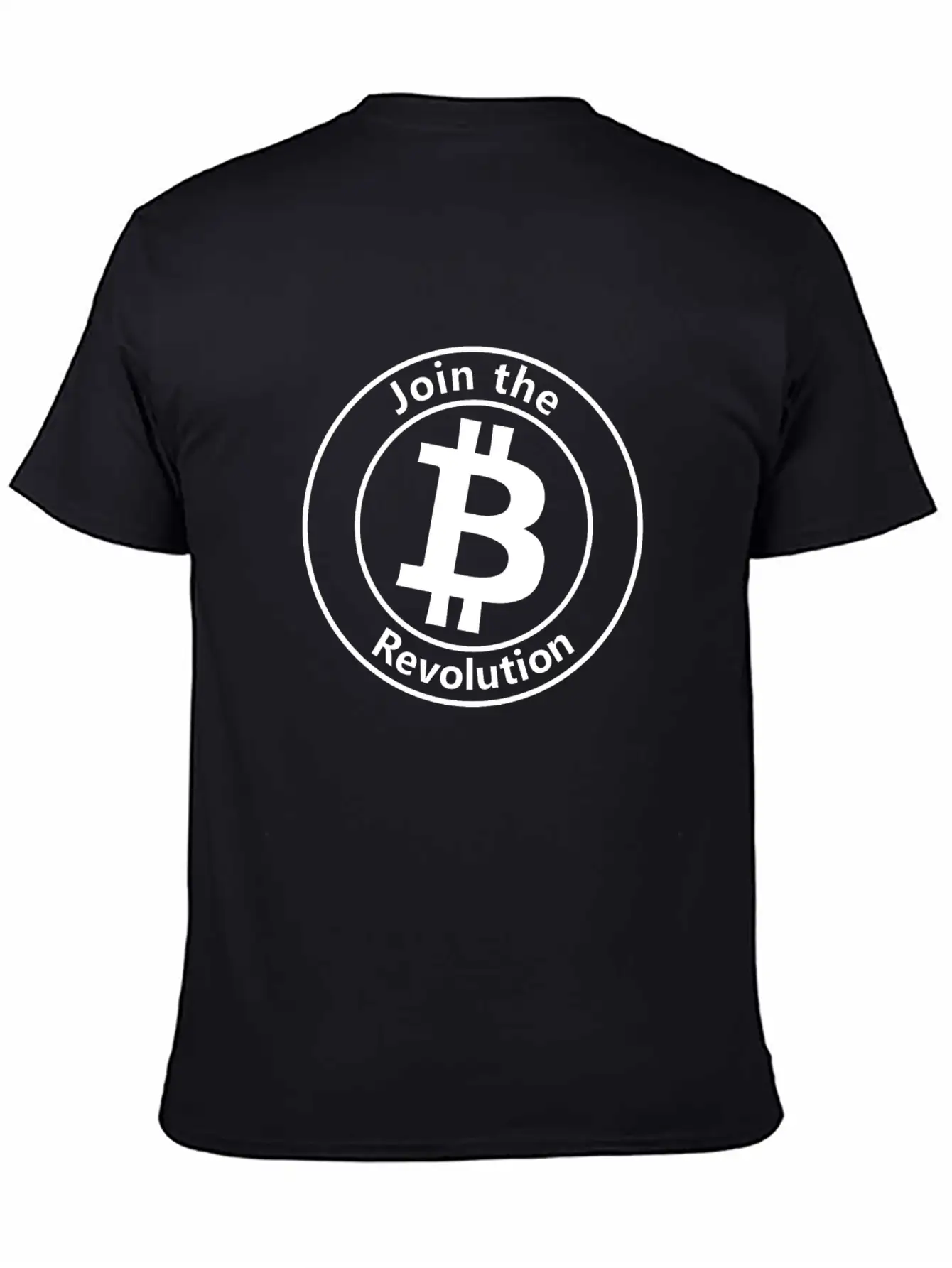 The Bitcoin Revolution Classic Fit Graphic Tee For Daily Comfort – Unisex Cotton Shirt