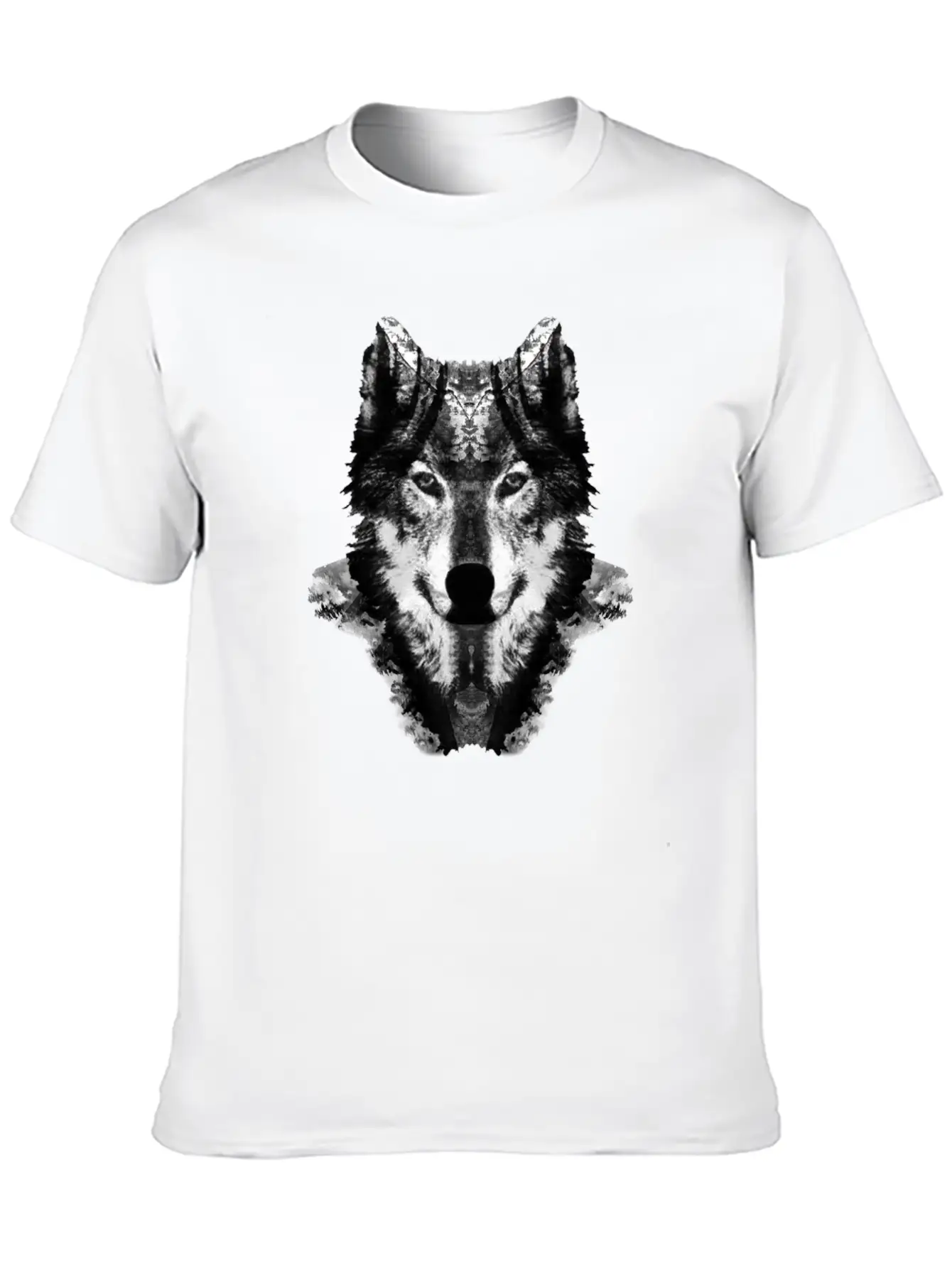 The Black Forest Wolf Hea Relaxed Everyday Tee – Lightweight And Durable Cotton