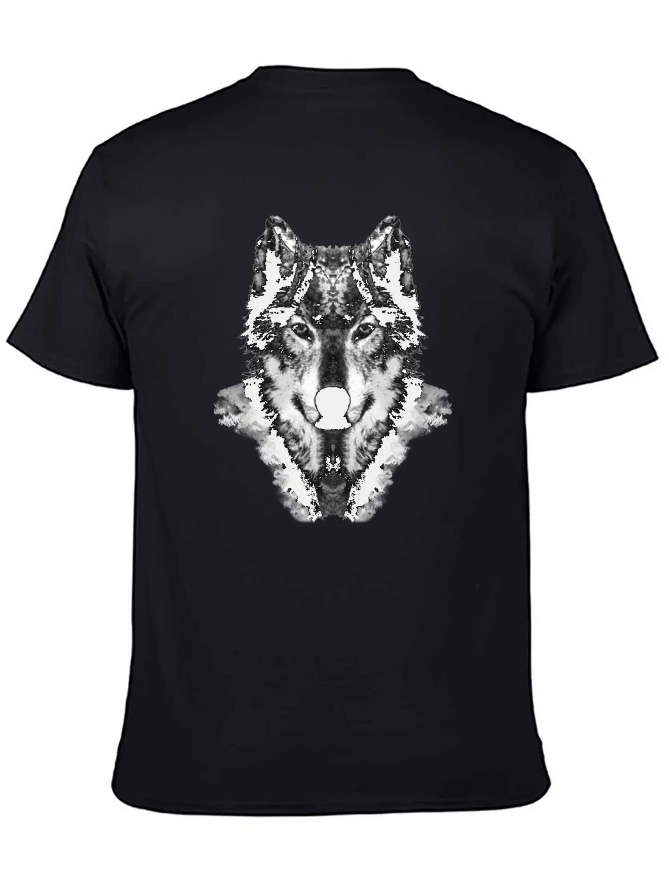 The Black Forest Wolf Hea Relaxed Everyday Tee – Lightweight And Durable Cotton