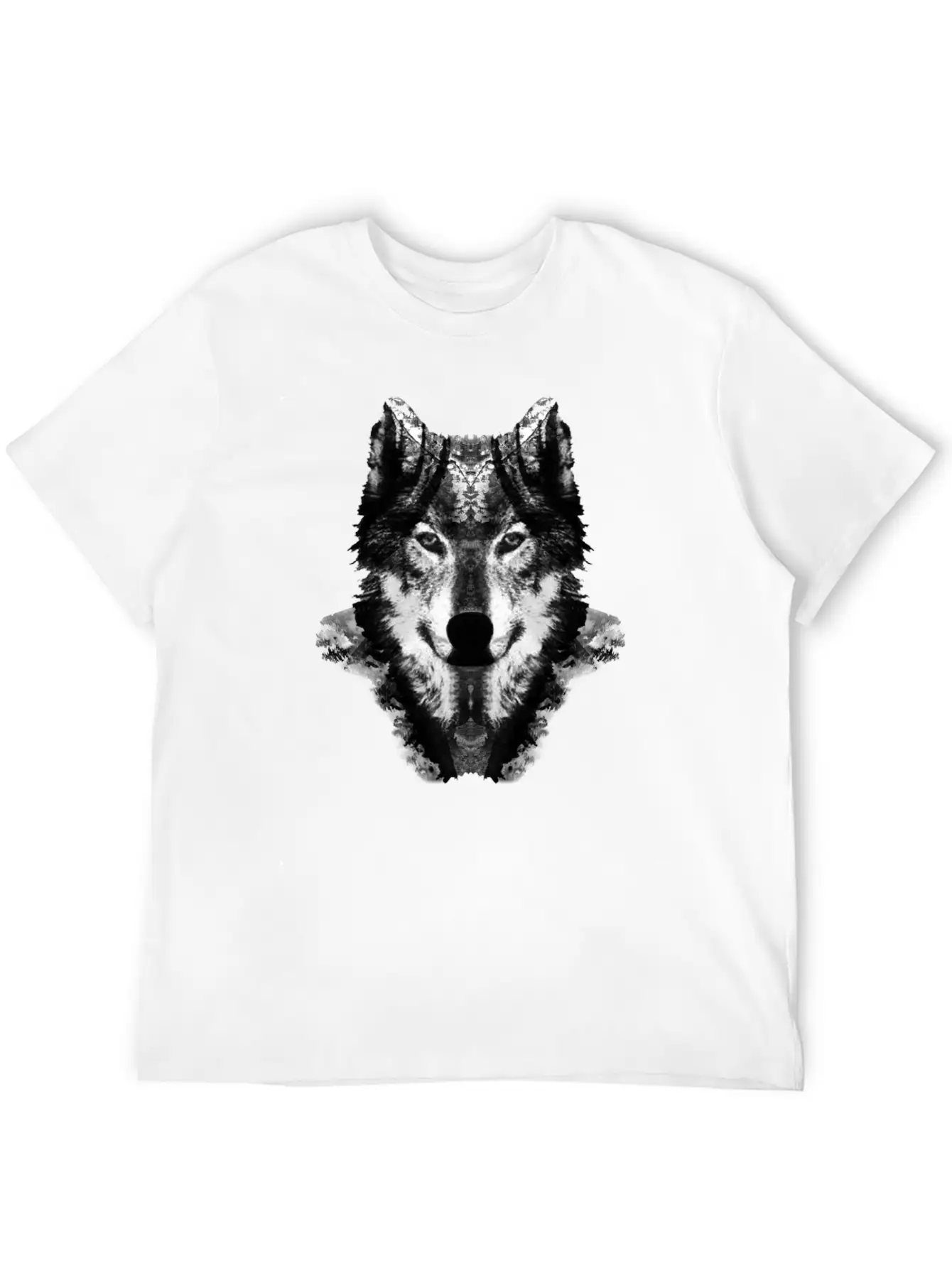 The Black Forest Wolf Hea Relaxed Everyday Tee – Lightweight And Durable Cotton