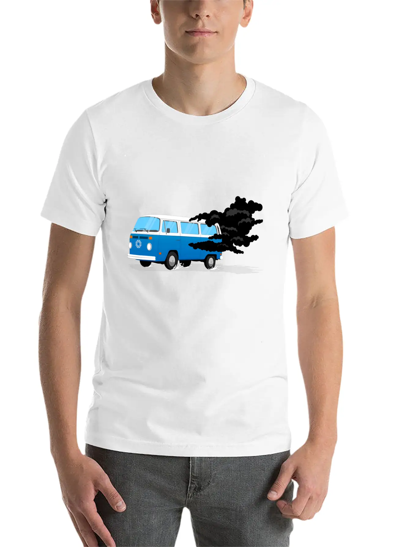 The Black Smoke Monster Basic Graphic T-Shirt – Daily Comfort In Soft Cotton