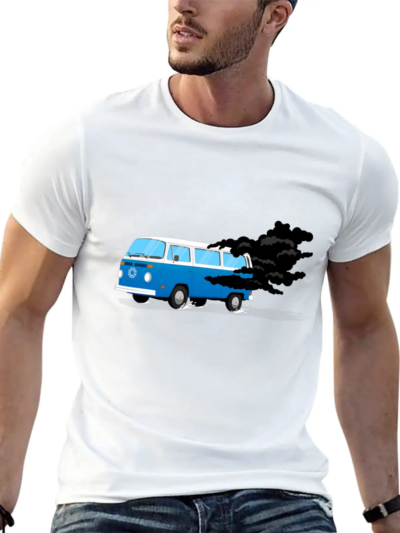 The Black Smoke Monster Basic Graphic T-Shirt – Daily Comfort In Soft Cotton