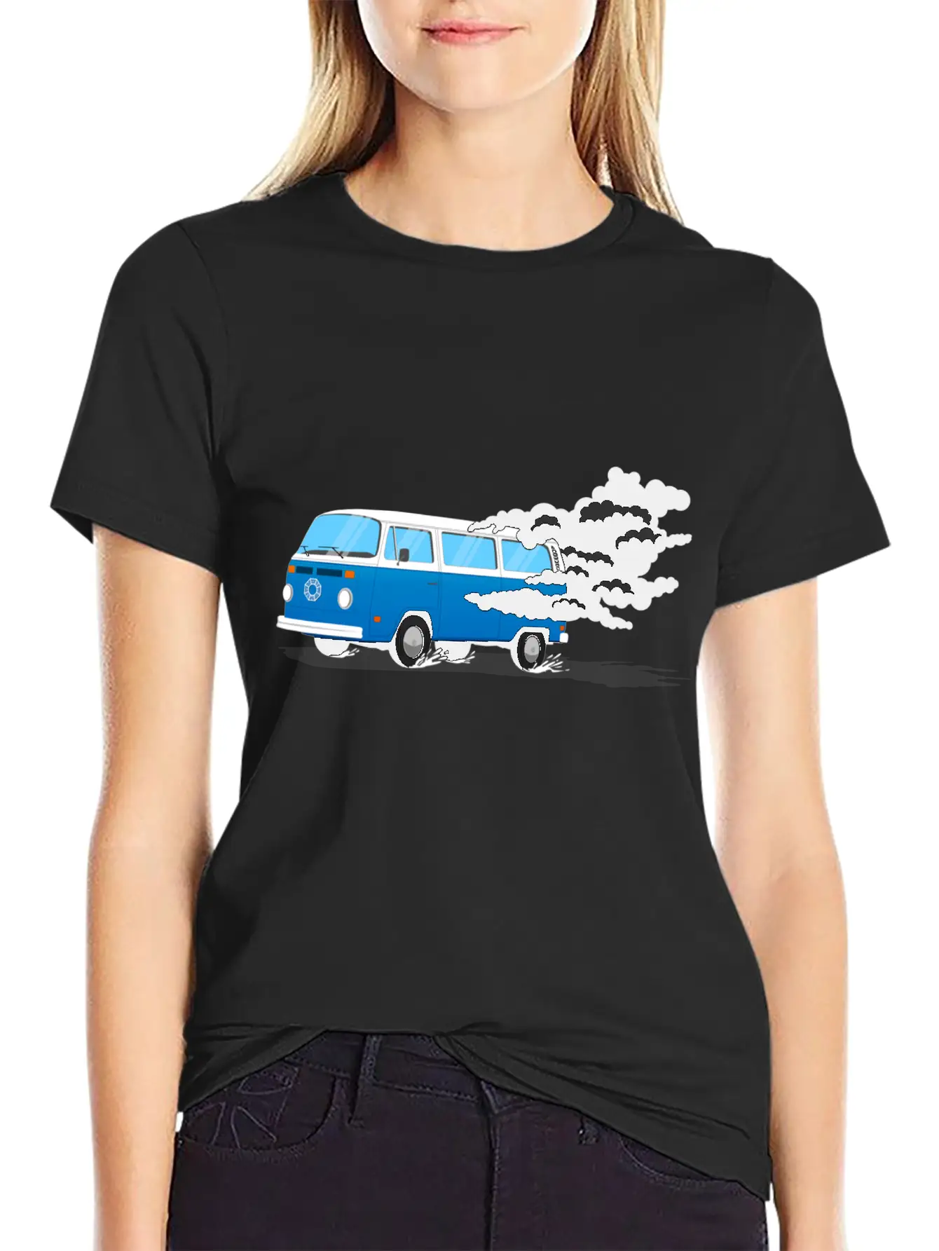 The Black Smoke Monster Basic Graphic T-Shirt – Daily Comfort In Soft Cotton