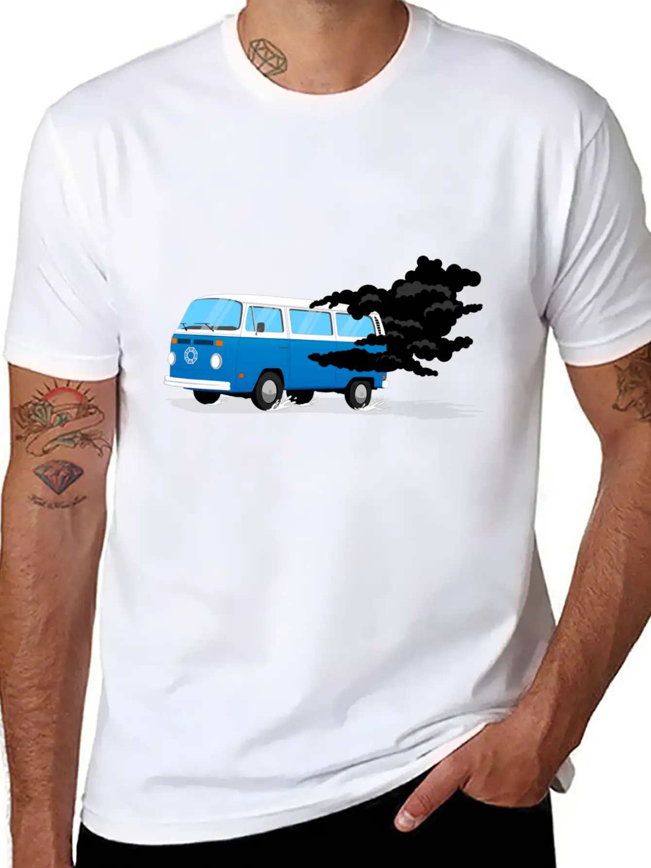The Black Smoke Monster Basic Graphic T-Shirt – Daily Comfort In Soft Cotton