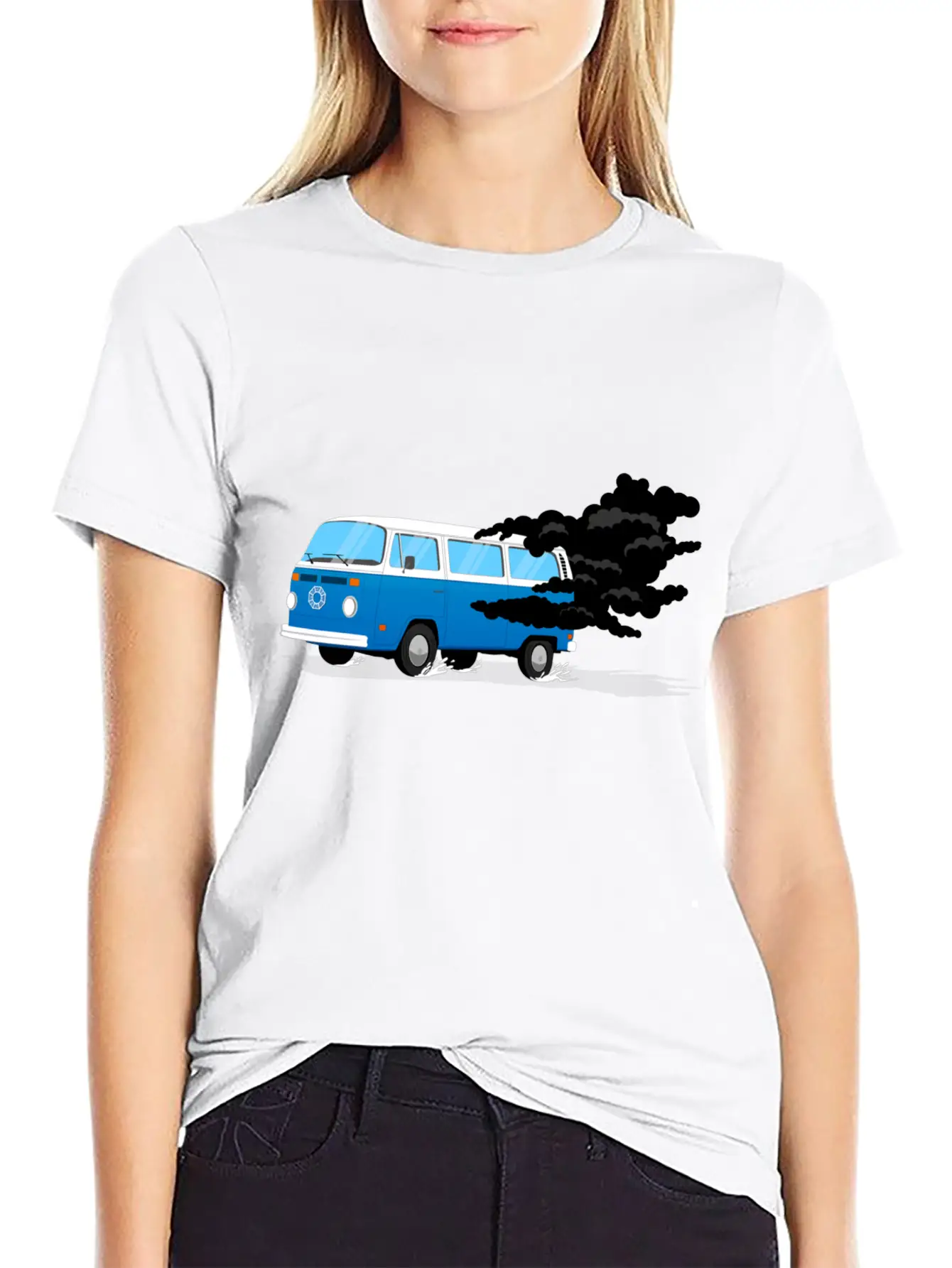 The Black Smoke Monster Basic Graphic T-Shirt – Daily Comfort In Soft Cotton
