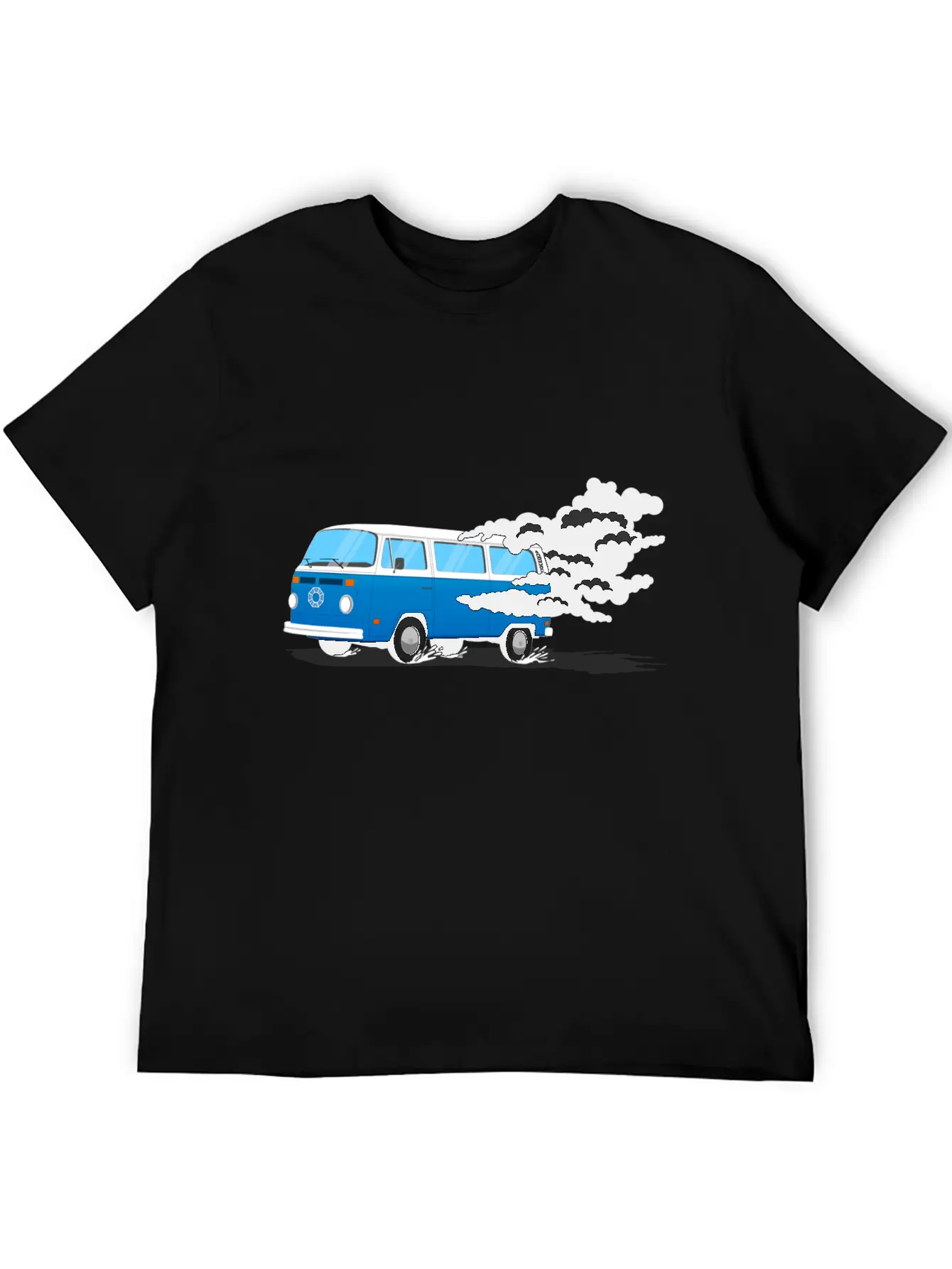 The Black Smoke Monster Basic Graphic T-Shirt – Daily Comfort In Soft Cotton