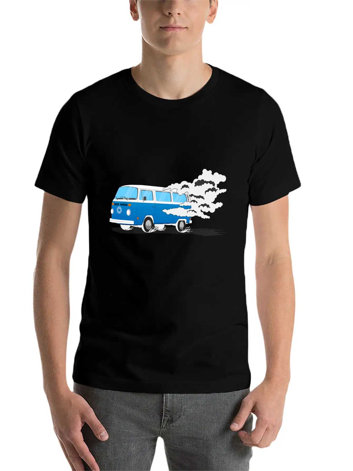 The Black Smoke Monster Basic Graphic T-Shirt – Daily Comfort In Soft Cotton