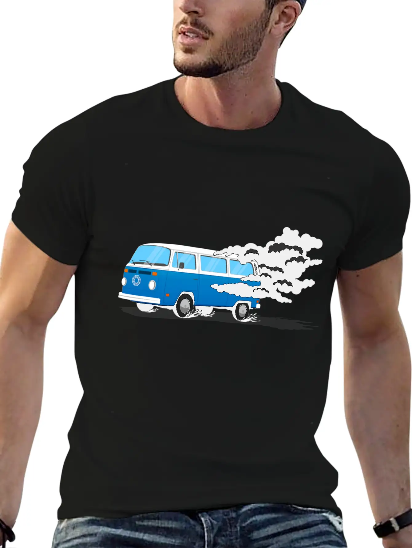 The Black Smoke Monster Basic Graphic T-Shirt – Daily Comfort In Soft Cotton