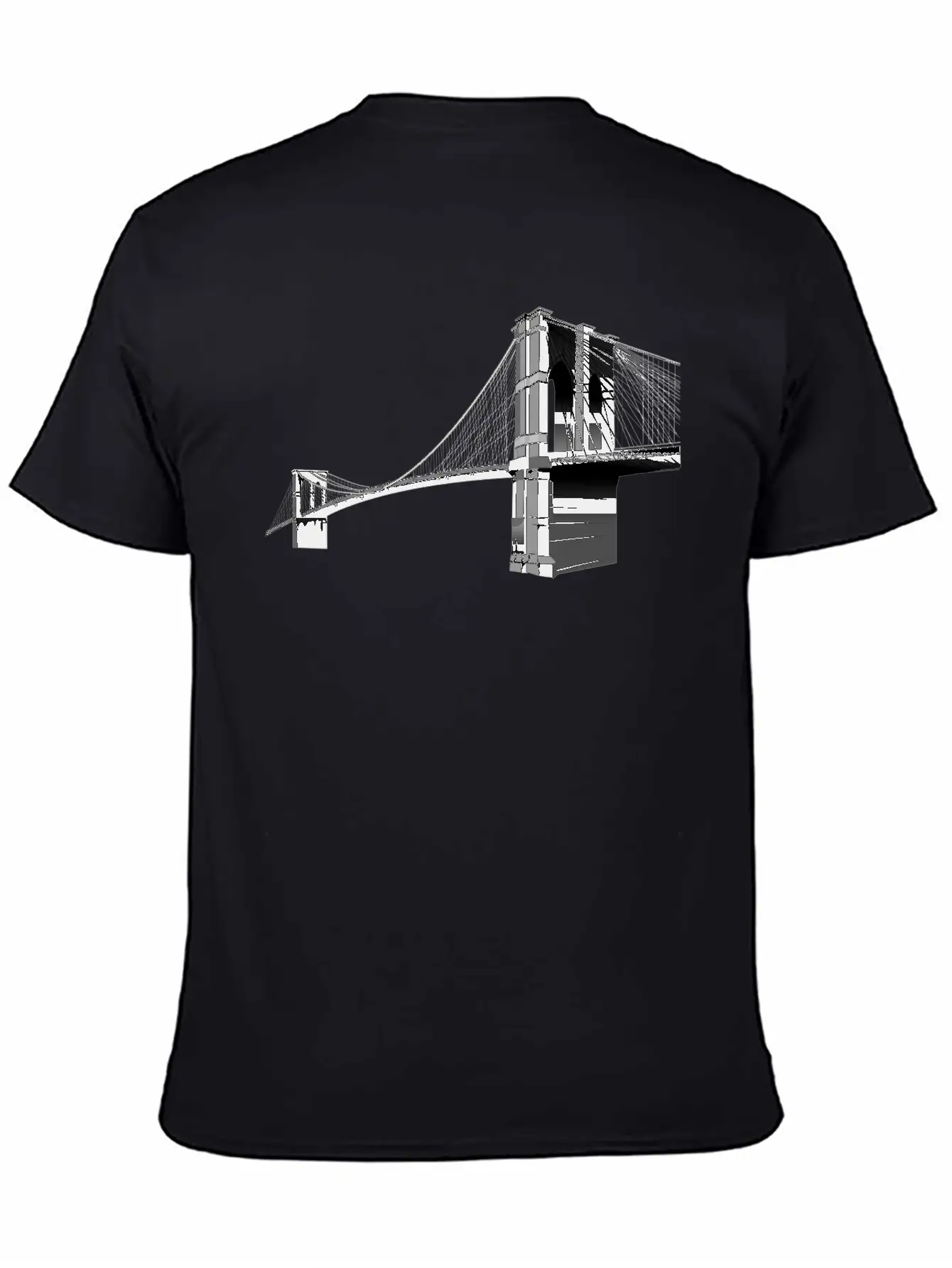 The Brooklyn Bridge Basic Graphic T-Shirt – Daily Comfort In Soft Cotton