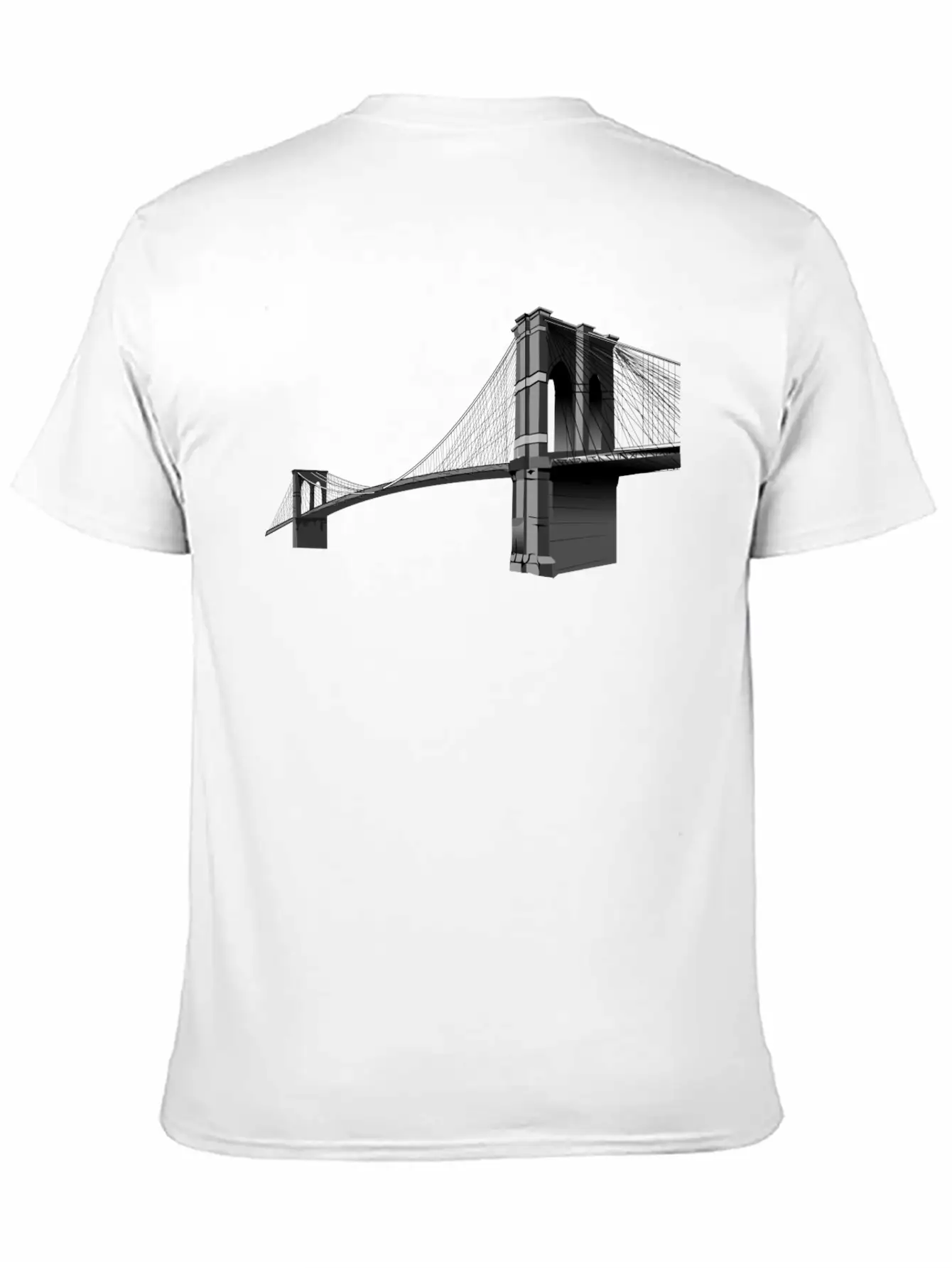 The Brooklyn Bridge Basic Graphic T-Shirt – Daily Comfort In Soft Cotton