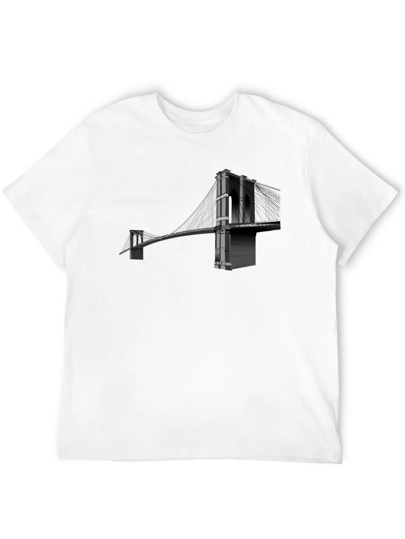 The Brooklyn Bridge Basic Graphic T-Shirt – Daily Comfort In Soft Cotton