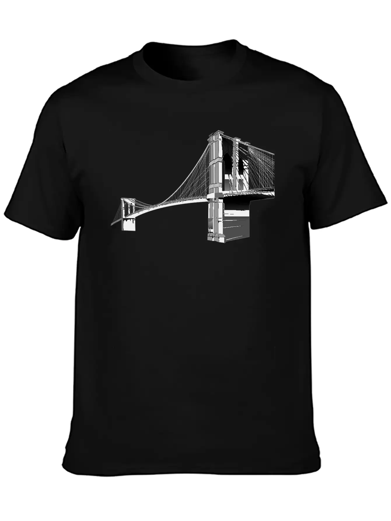 The Brooklyn Bridge Basic Graphic T-Shirt – Daily Comfort In Soft Cotton